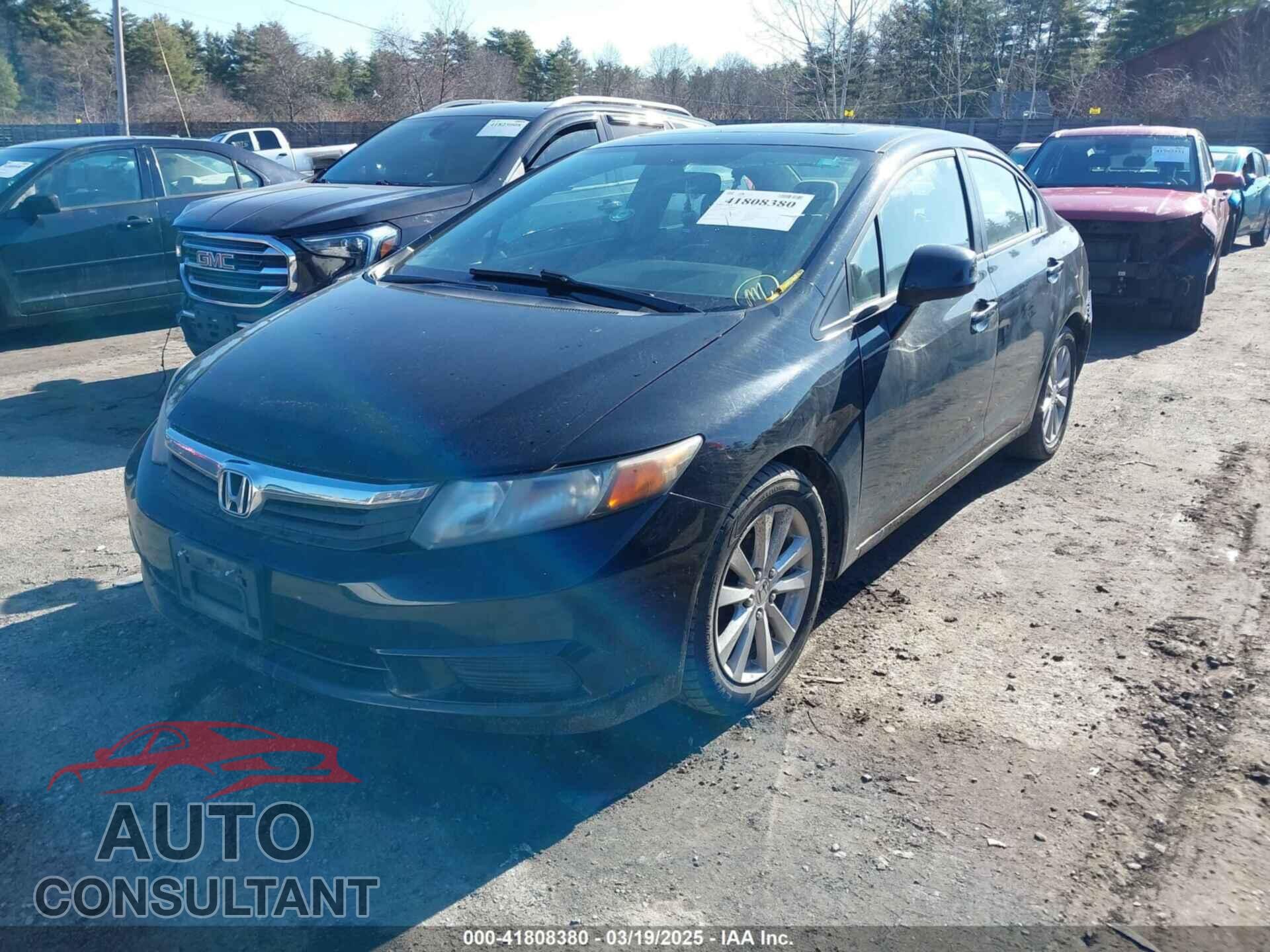 HONDA CIVIC 2012 - 2HGFB2F80CH309210