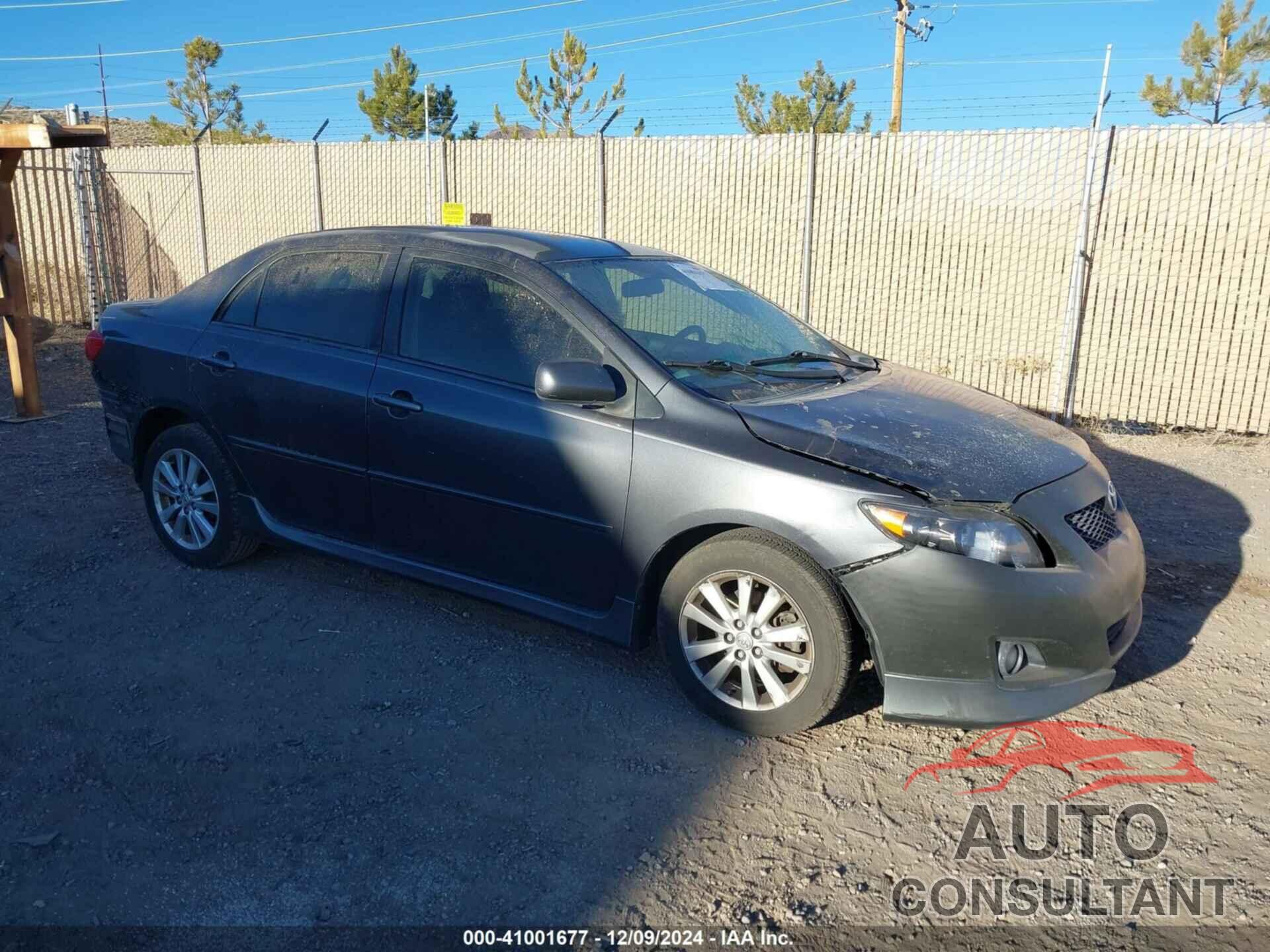 TOYOTA COROLLA 2009 - 1NXBU40E09Z094012