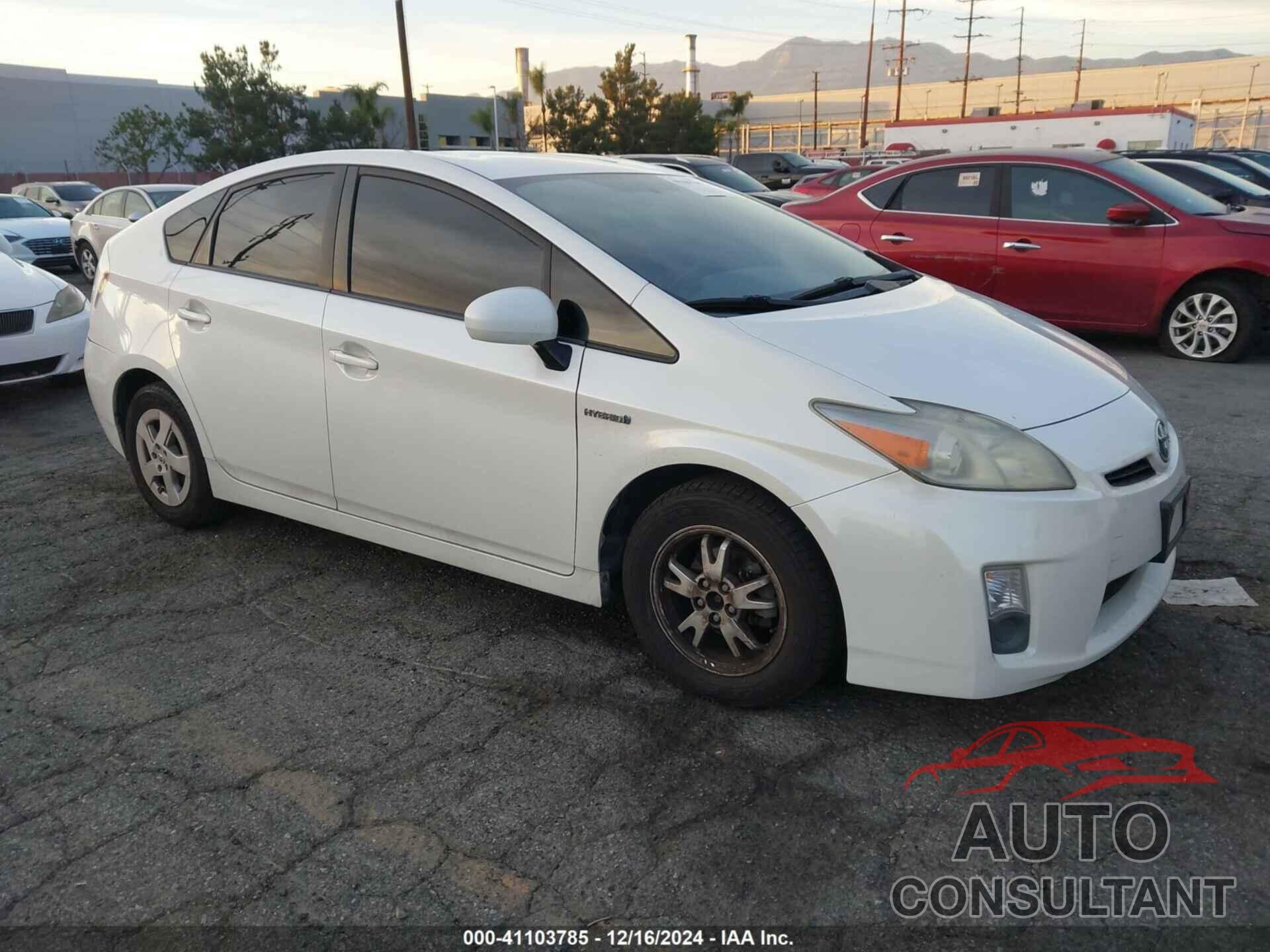 TOYOTA PRIUS 2010 - JTDKN3DU0A5228920