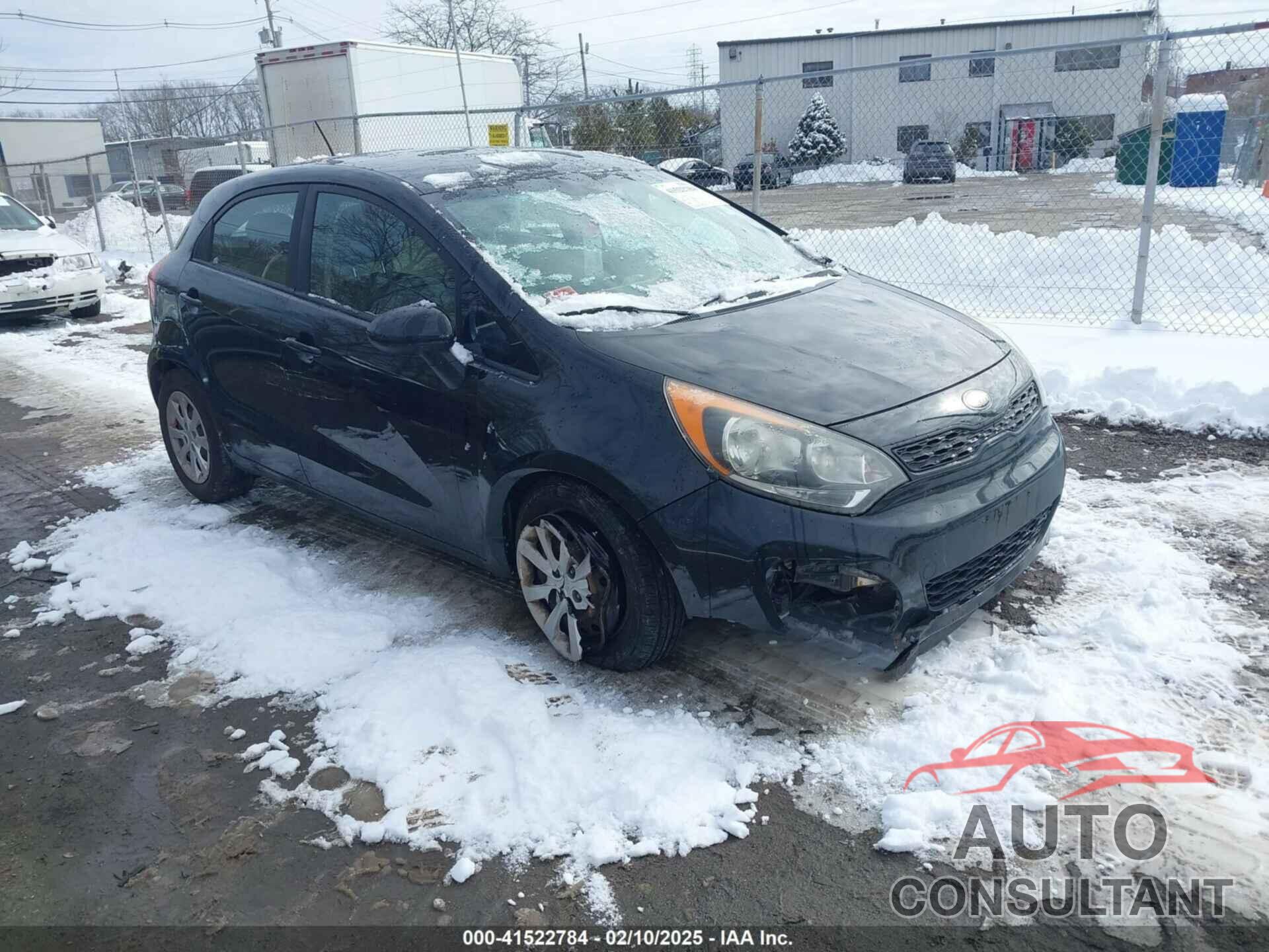 KIA RIO 2013 - KNADM5A37D6194117