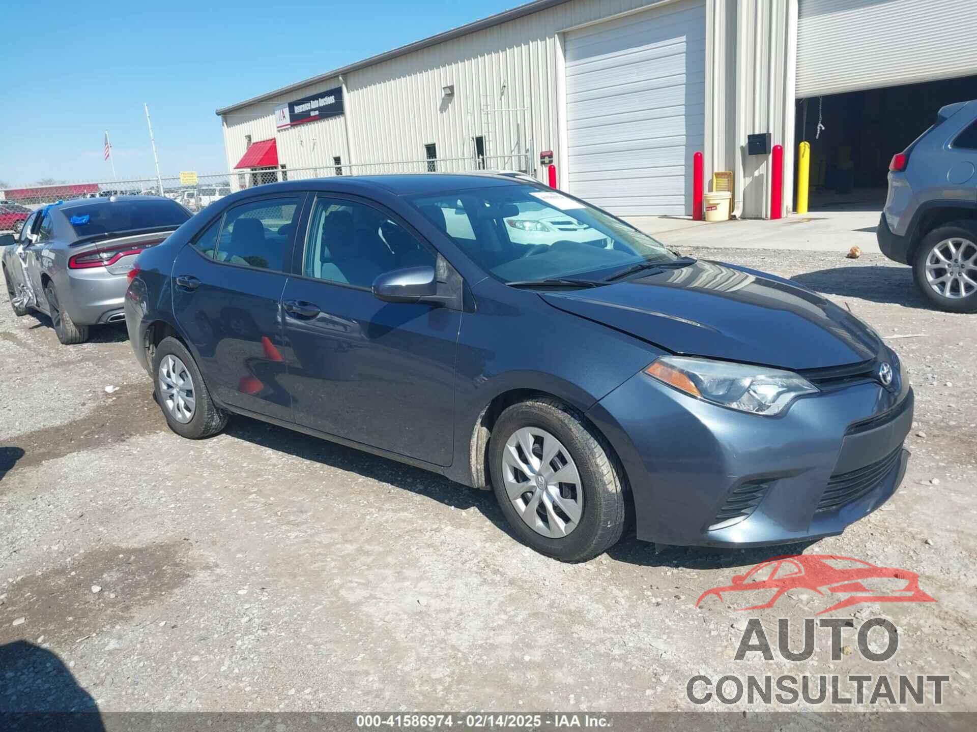 TOYOTA COROLLA 2016 - 2T1BURHE5GC520051