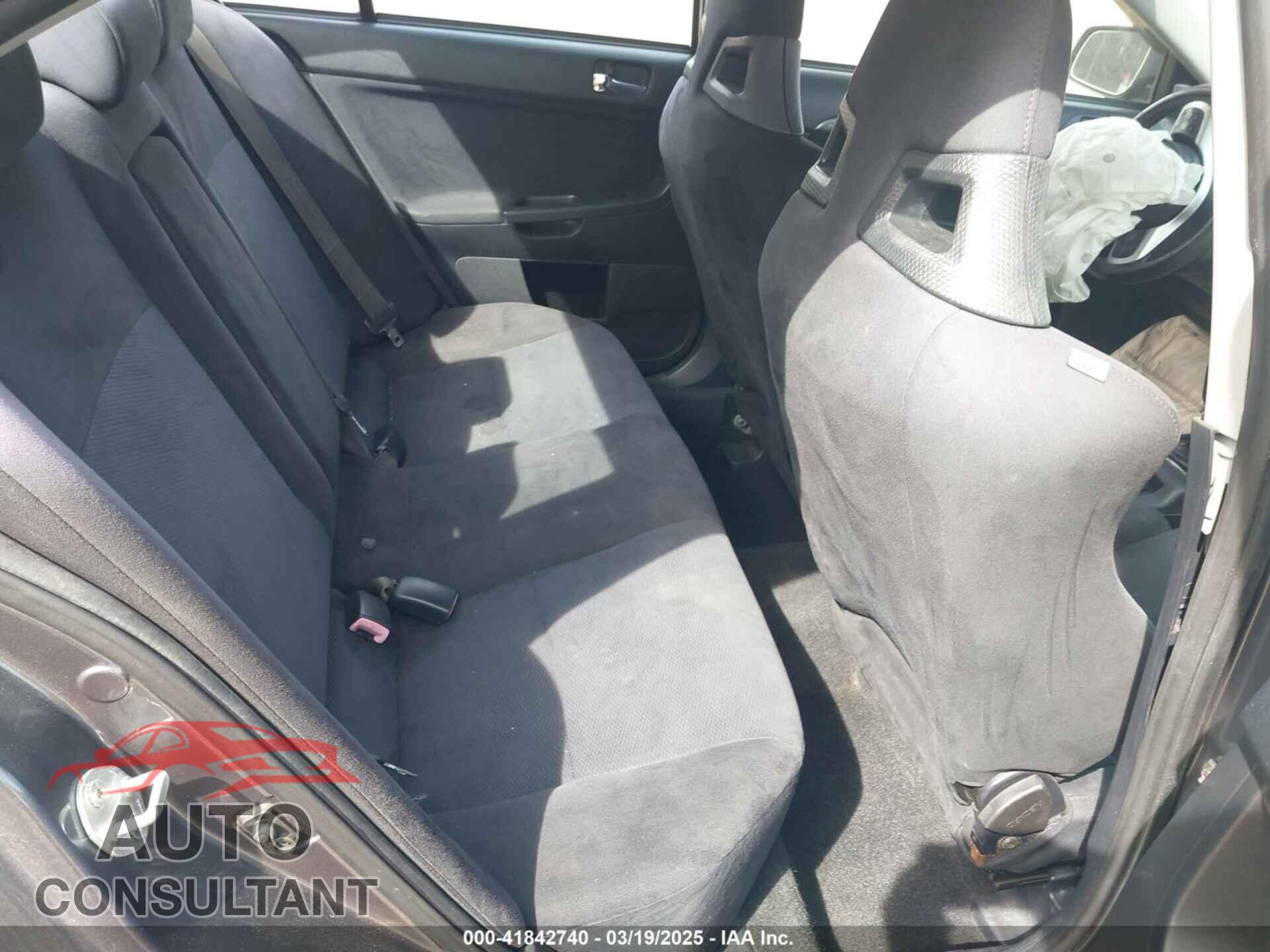MITSUBISHI LANCER EVOLUTION 2011 - JA32W8FV5BU045695