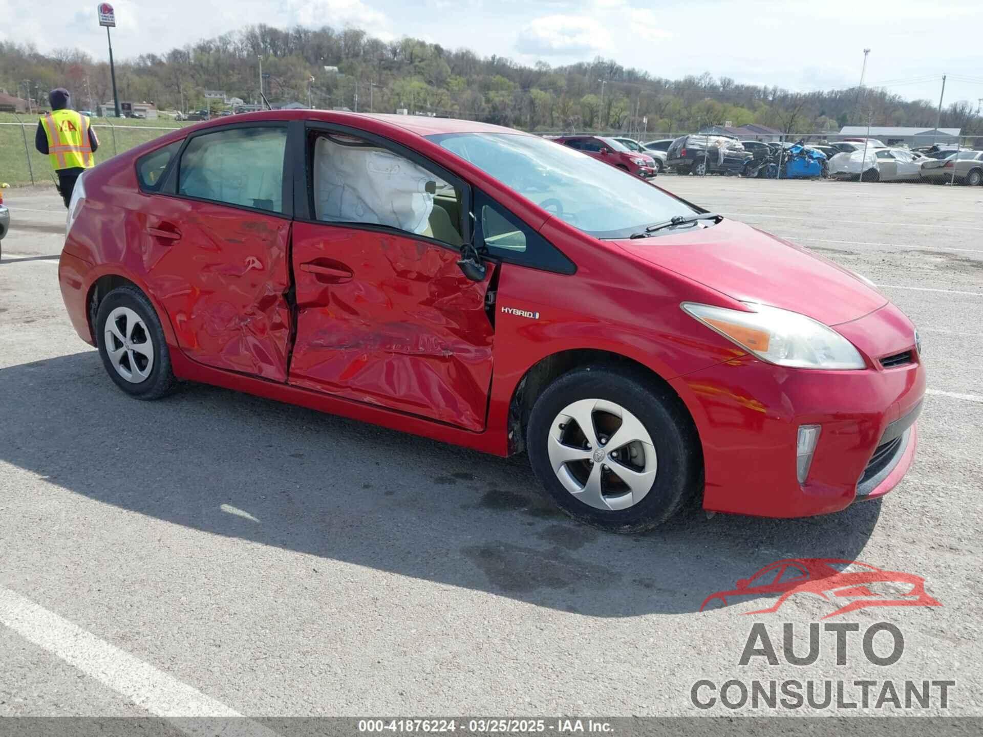 TOYOTA PRIUS 2012 - JTDKN3DU9C5430691