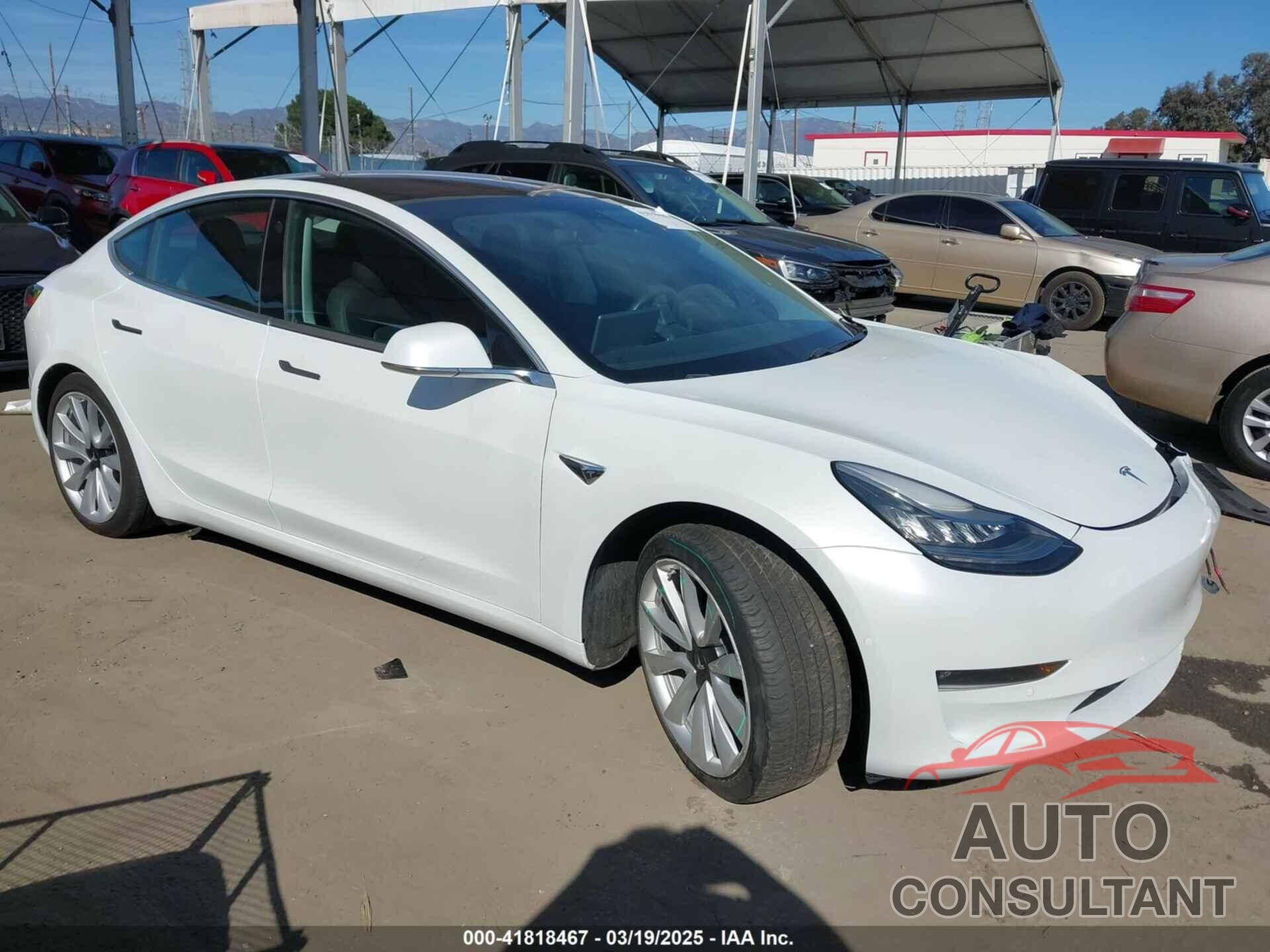 TESLA MODEL 3 2018 - 5YJ3E1EB3JF178972