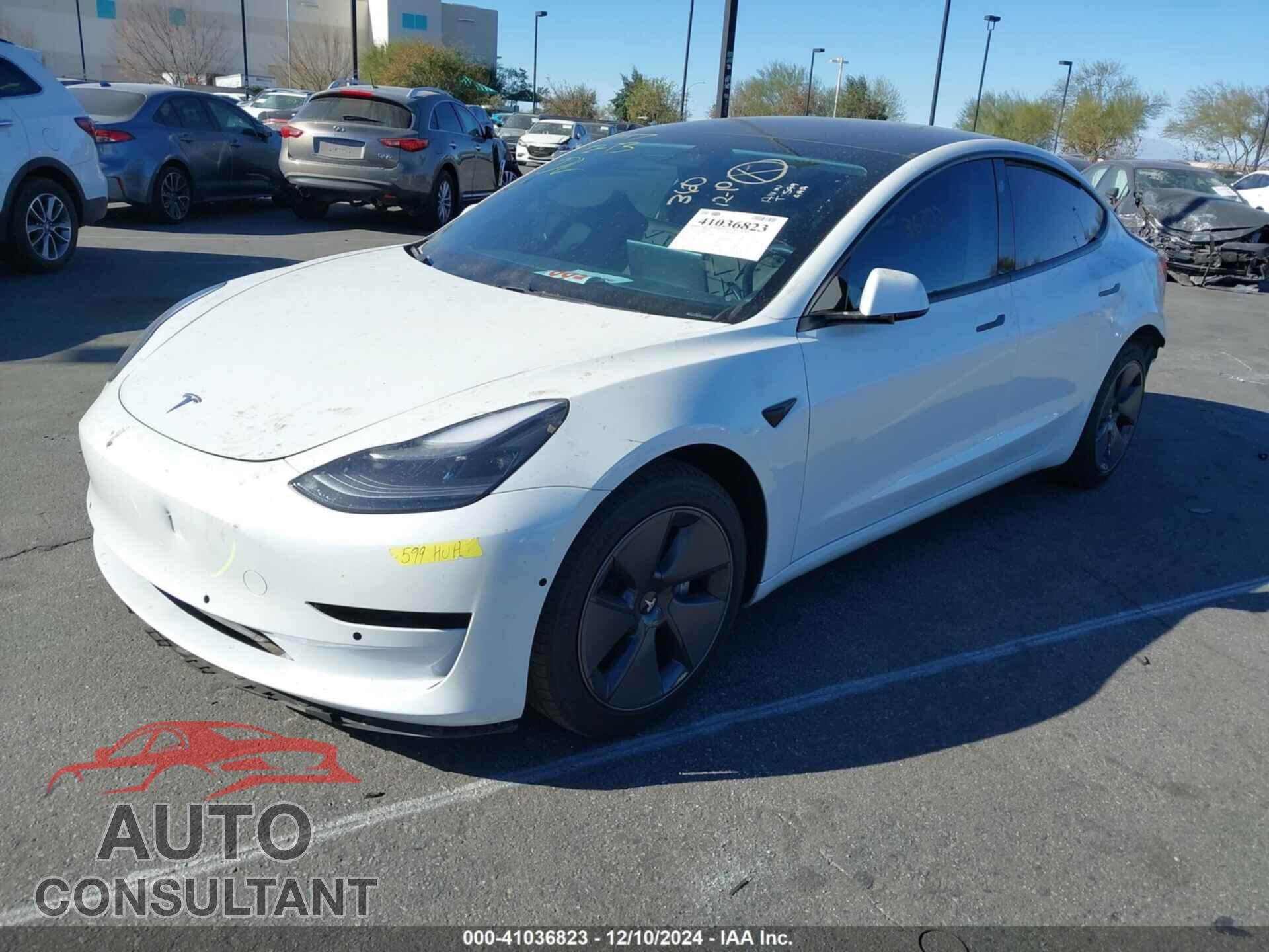 TESLA MODEL 3 2021 - 5YJ3E1EB2MF063221