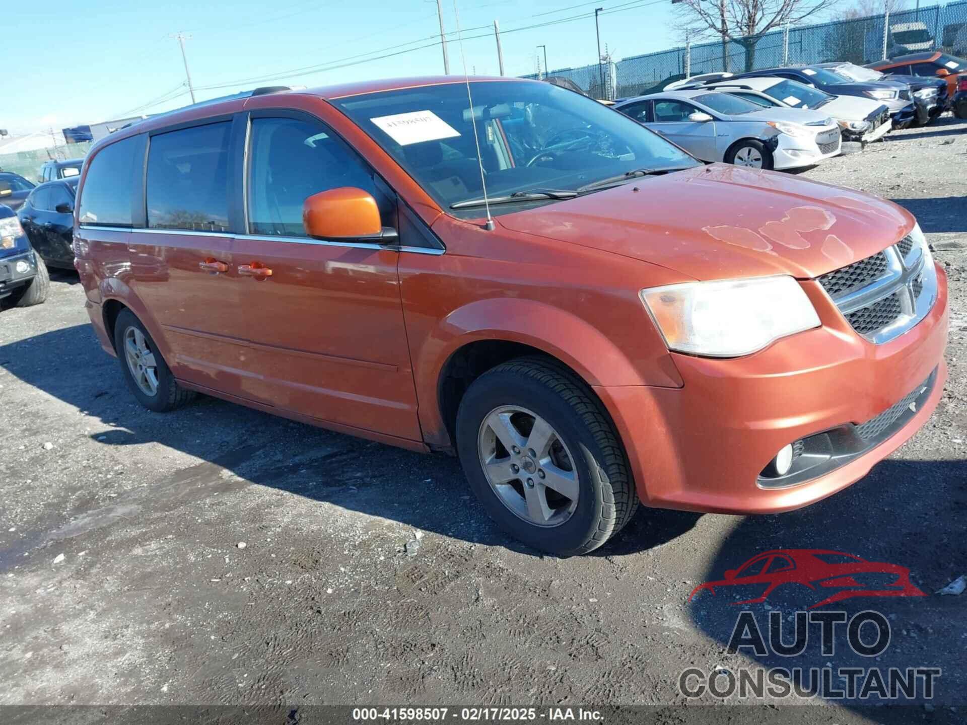 DODGE GRAND CARAVAN 2011 - 2D4RN5DG1BR748667