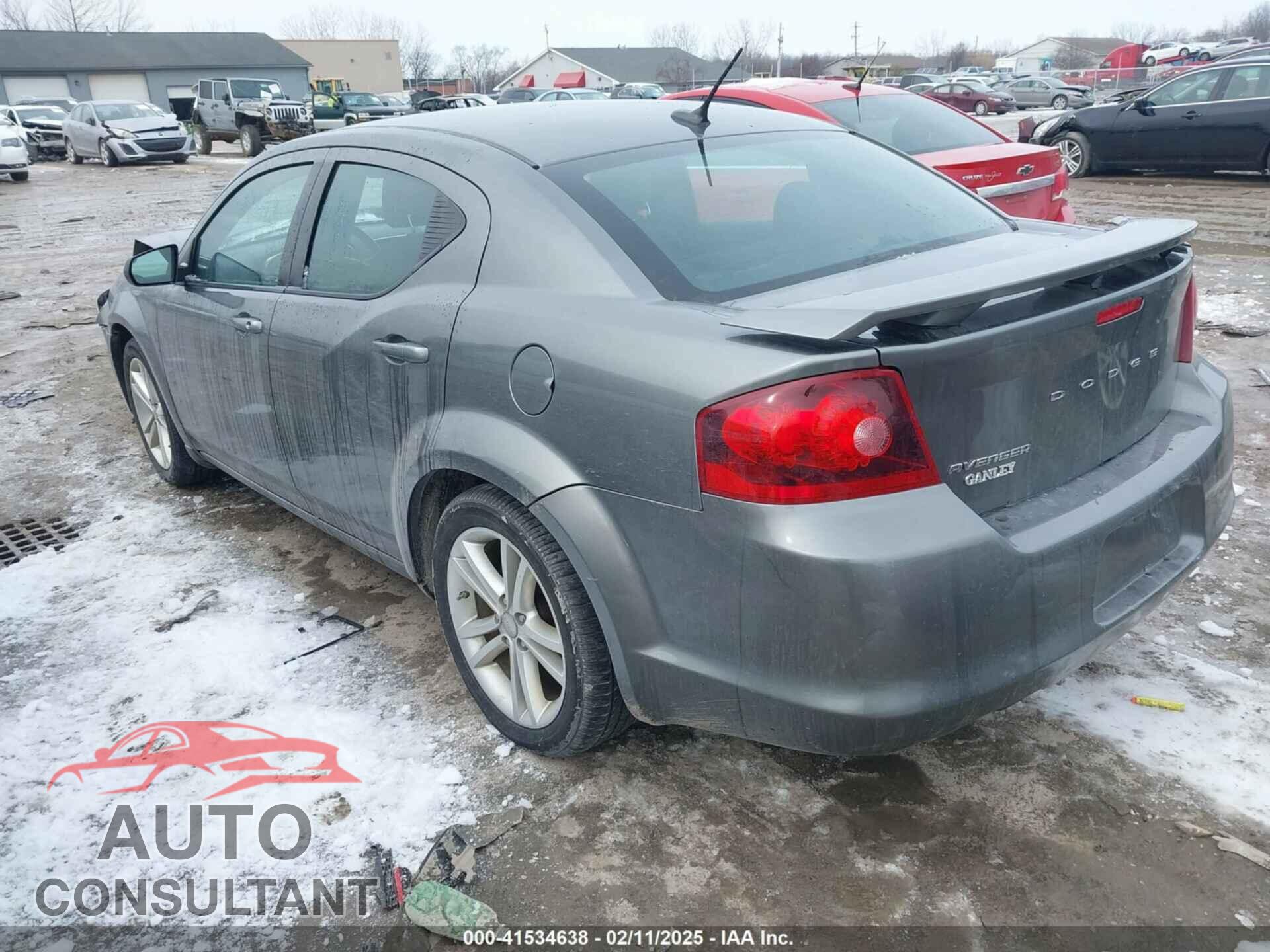DODGE AVENGER 2013 - 1C3CDZAG3DN586420