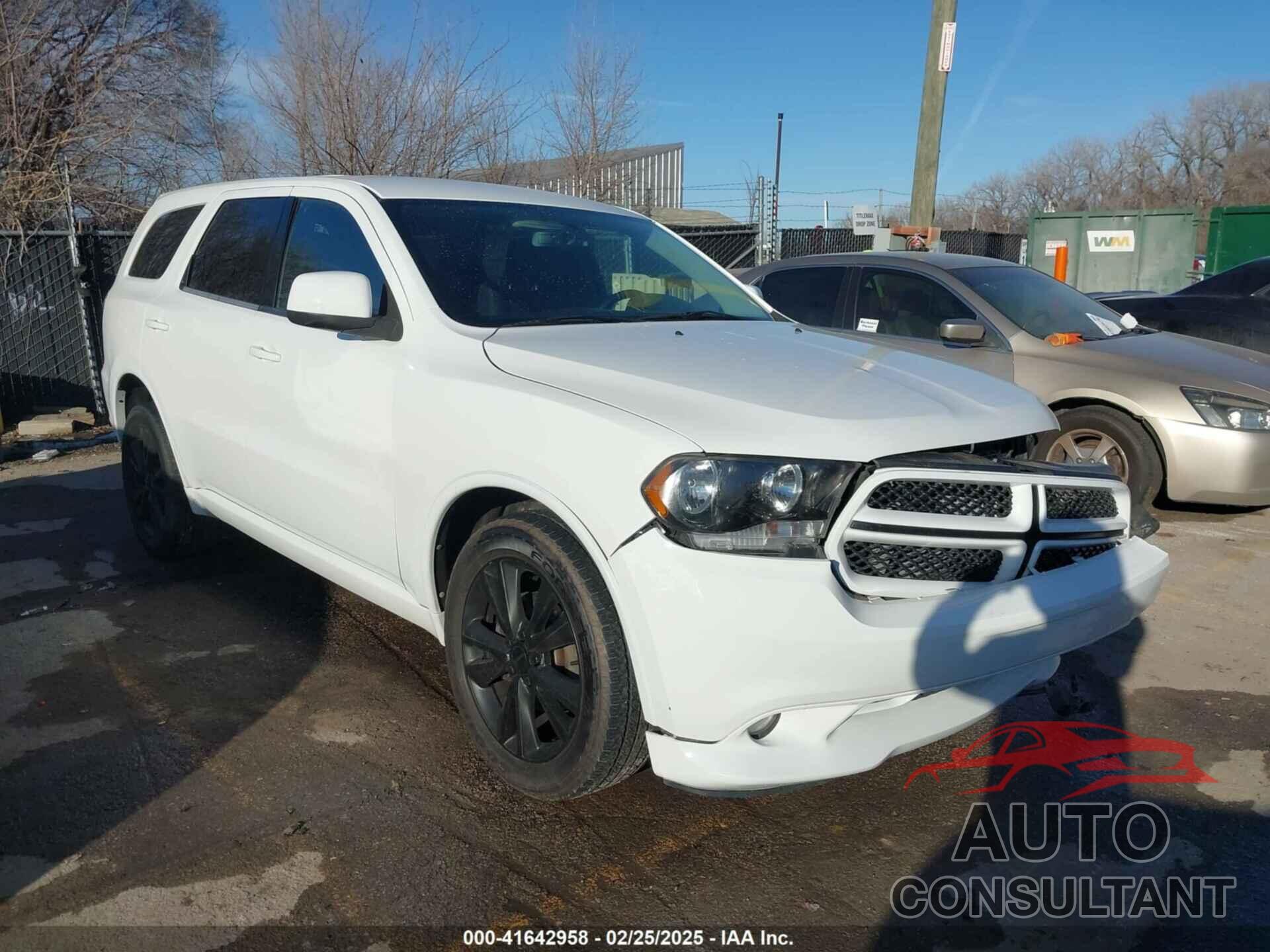 DODGE DURANGO 2013 - 1C4RDJAG7DC565475