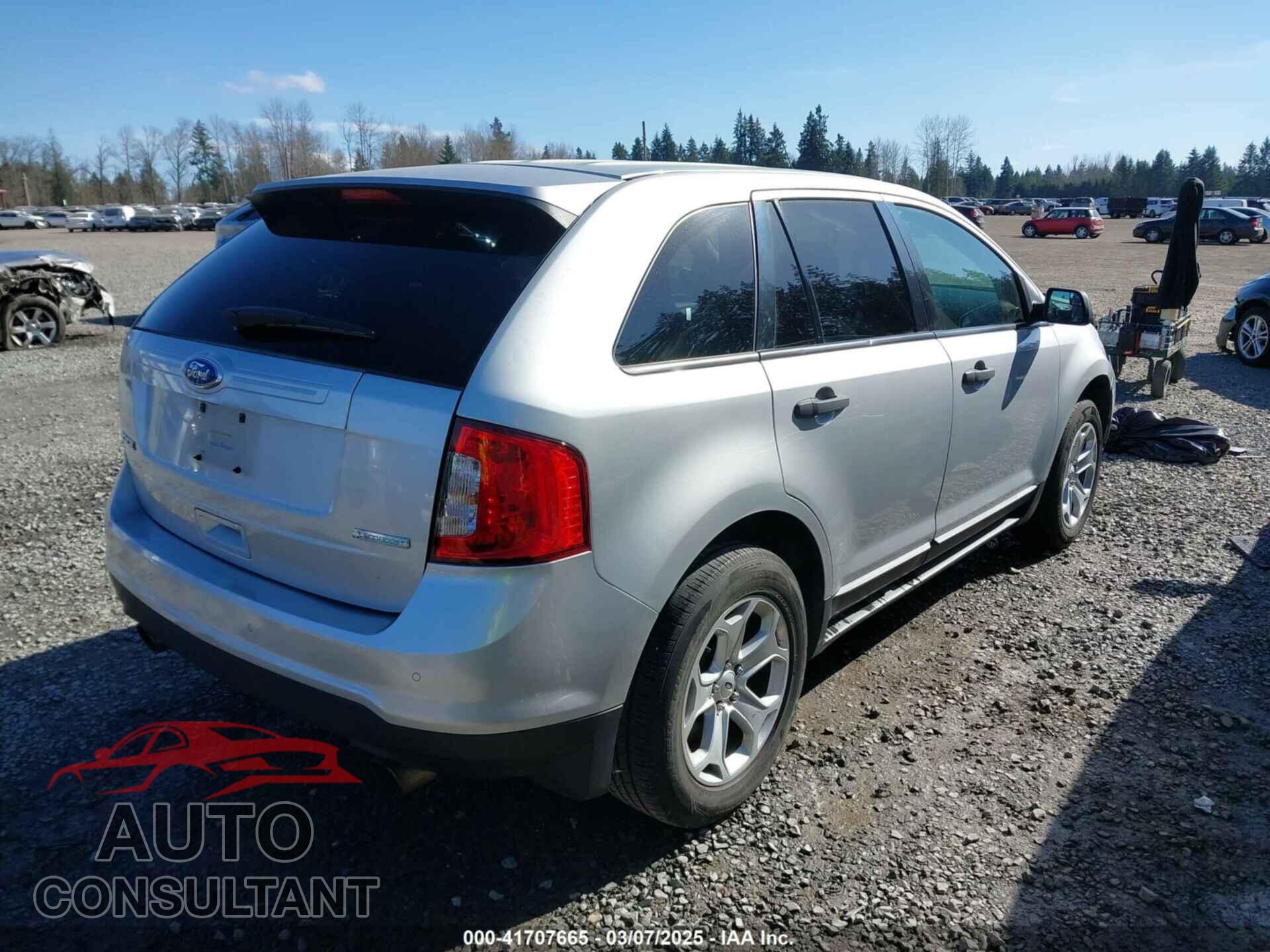 FORD EDGE 2012 - 2FMDK3G90CBA71036