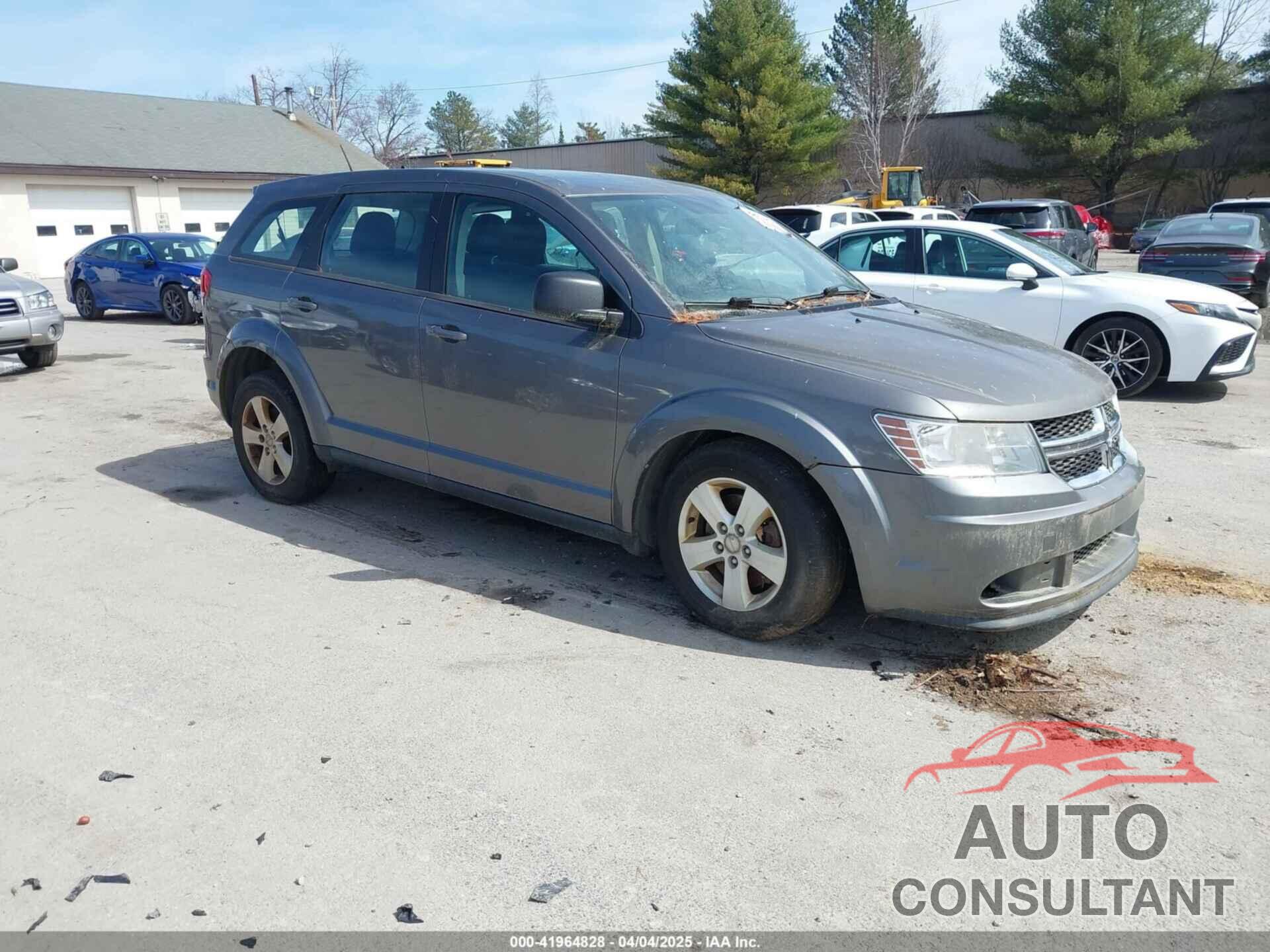 DODGE JOURNEY 2013 - 3C4PDCAB9DT582144