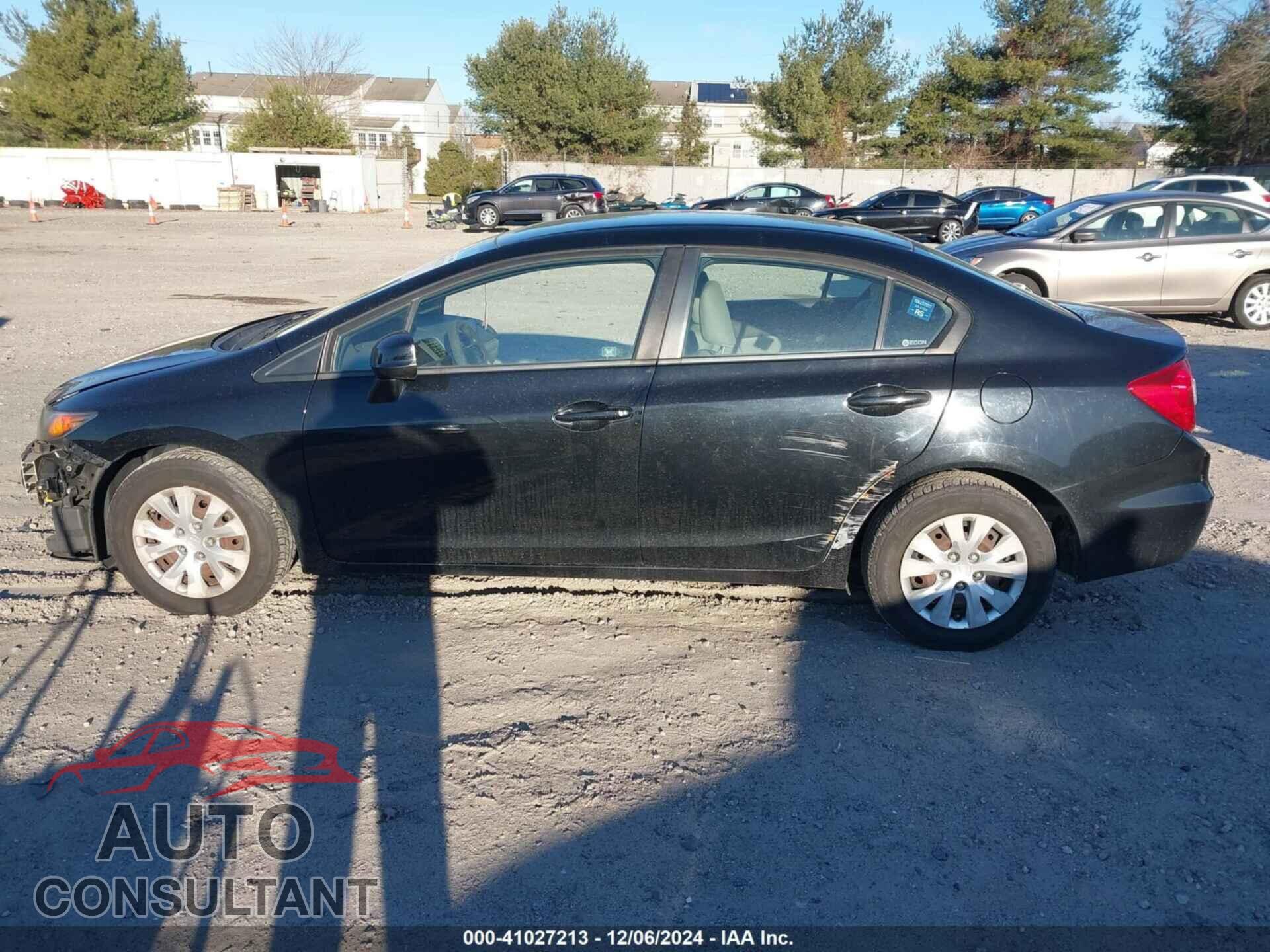 HONDA CIVIC 2012 - 19XFB2F54CE382967