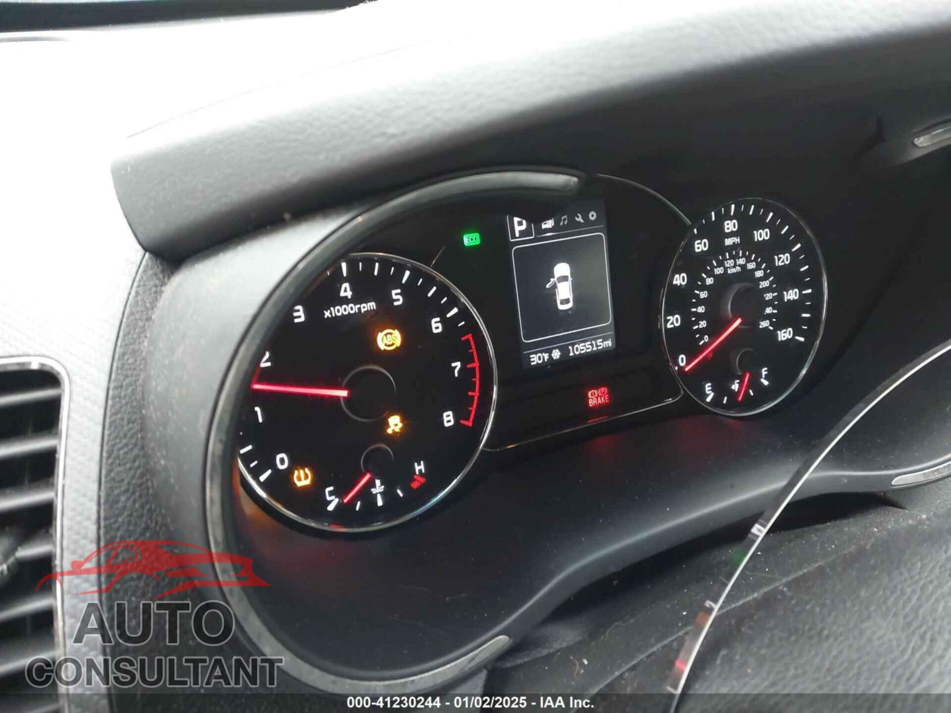 KIA FORTE 2017 - 3KPFL4A70HE059444