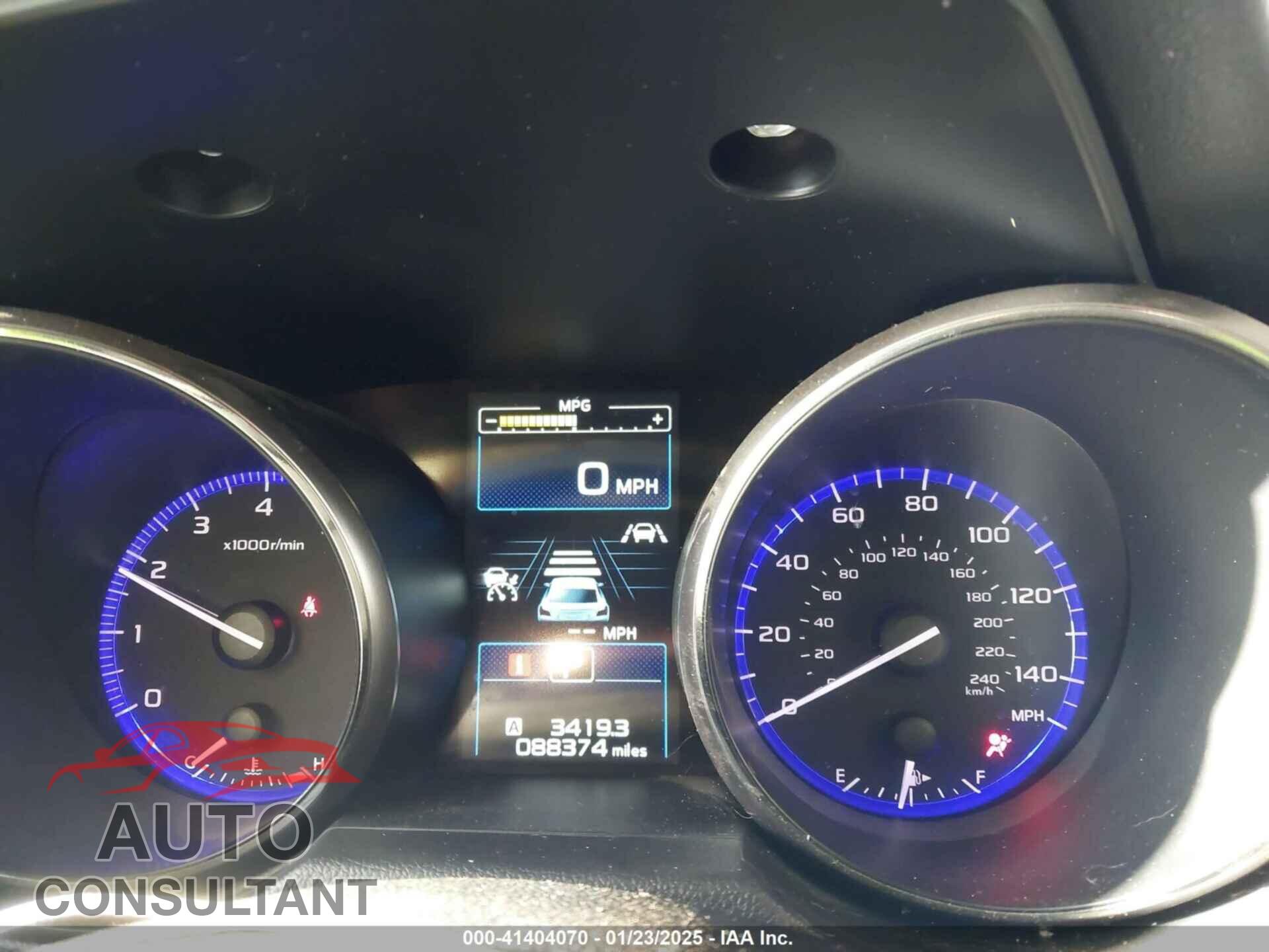 SUBARU OUTBACK 2017 - 4S4BSANC1H3261512