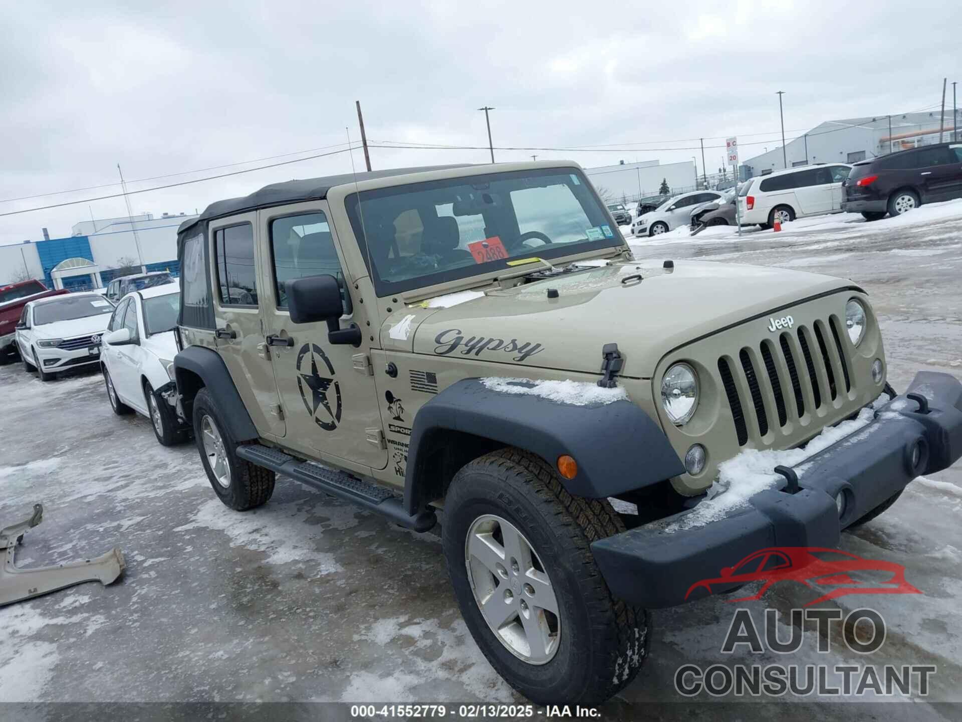JEEP WRANGLER UNLIMITED 2017 - 1C4BJWDG2HL689713