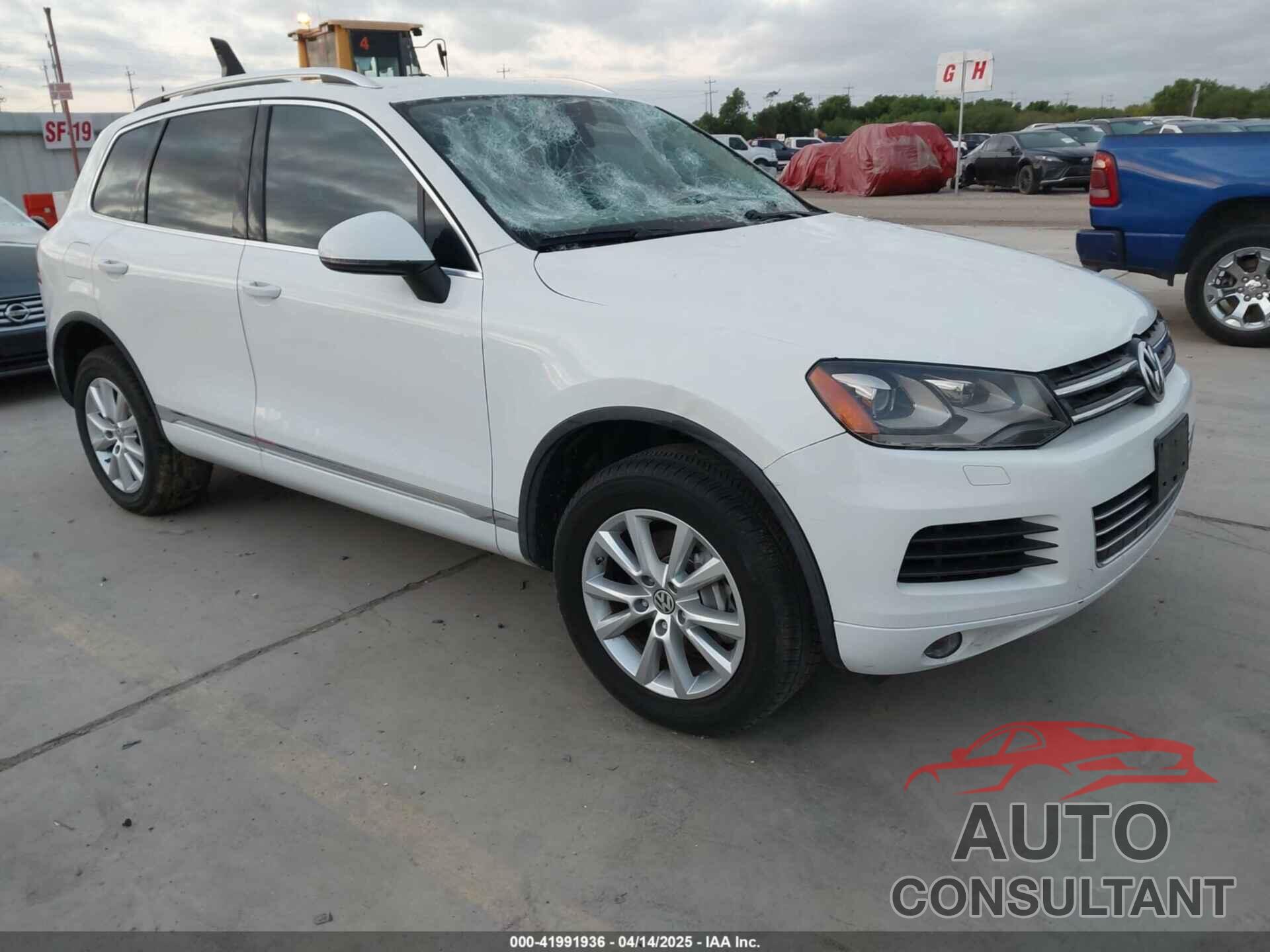 VOLKSWAGEN TOUAREG 2014 - WVGEF9BP8ED013755