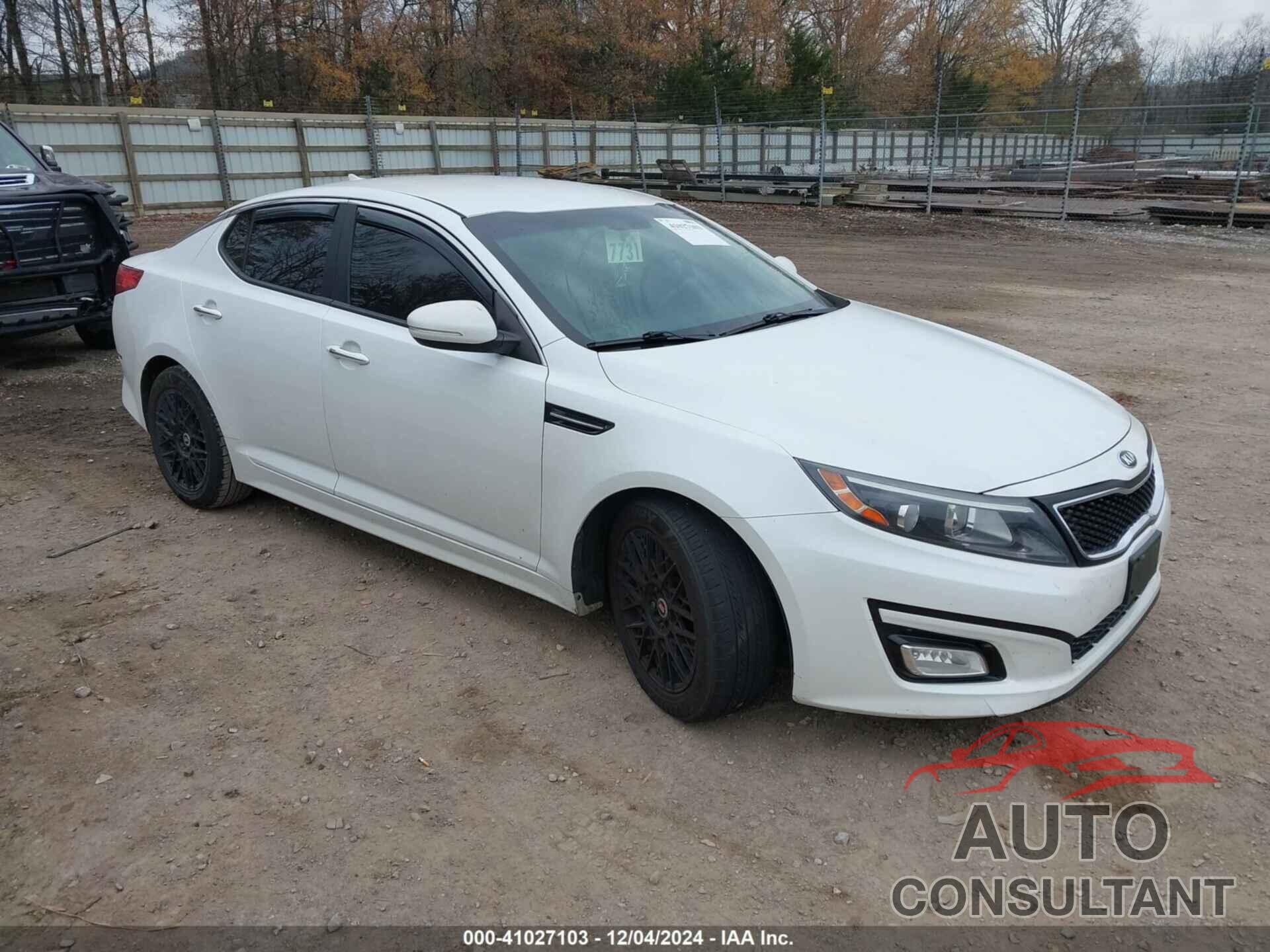 KIA OPTIMA 2014 - KNAGM4A7XE5488712