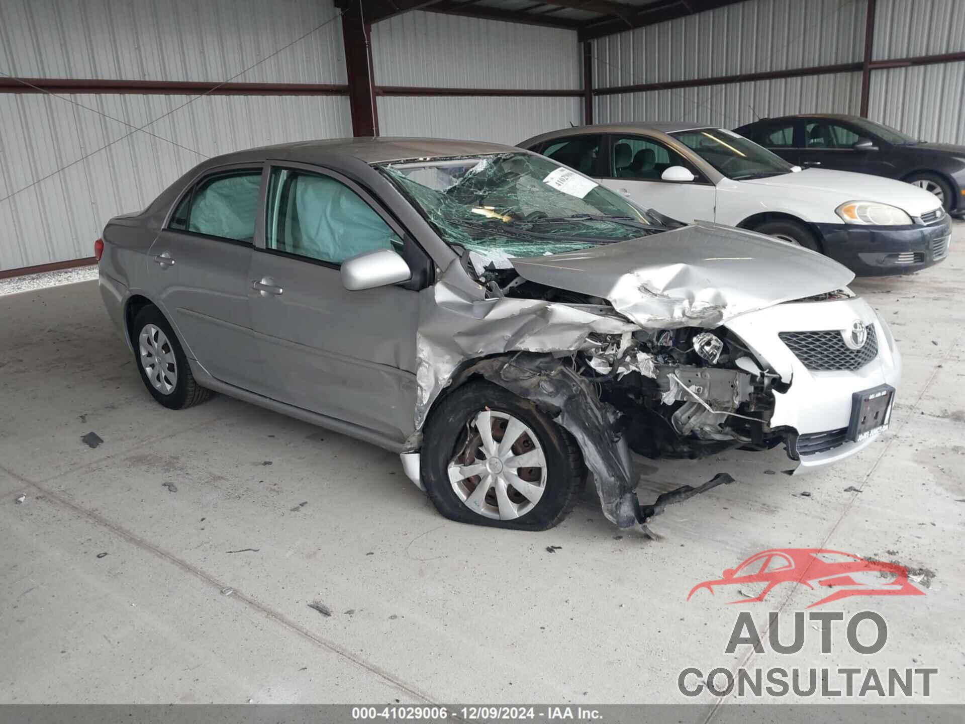 TOYOTA COROLLA 2009 - 1NXBU40E39Z142277