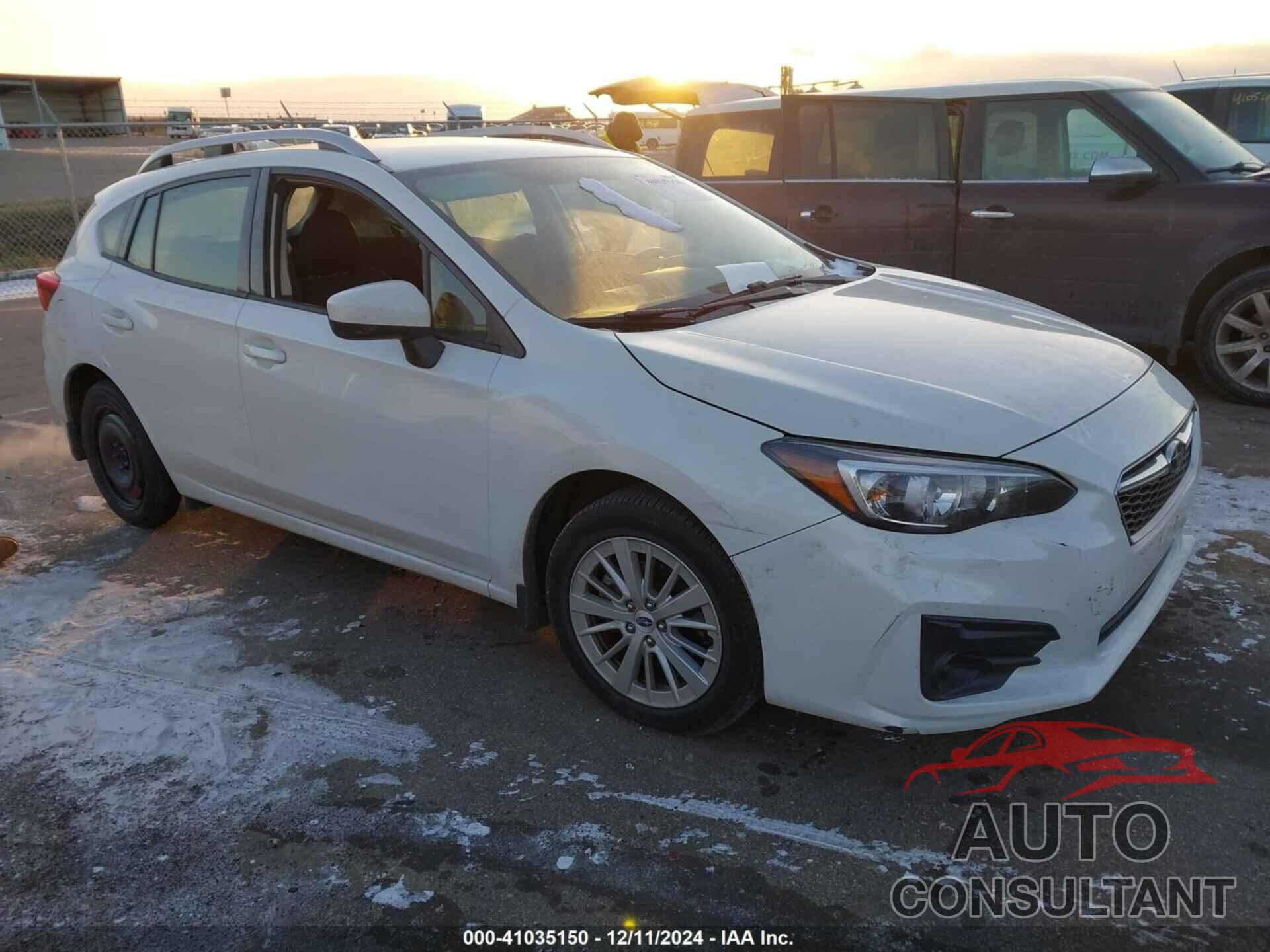 SUBARU IMPREZA 2017 - 4S3GTAB62H3711724