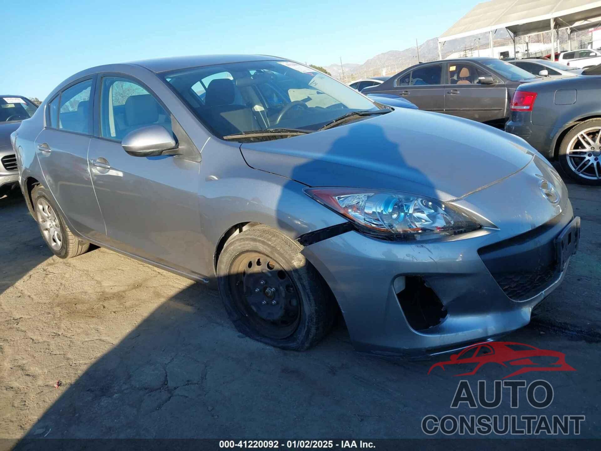 MAZDA MAZDA3 2013 - JM1BL1UP4D1815766