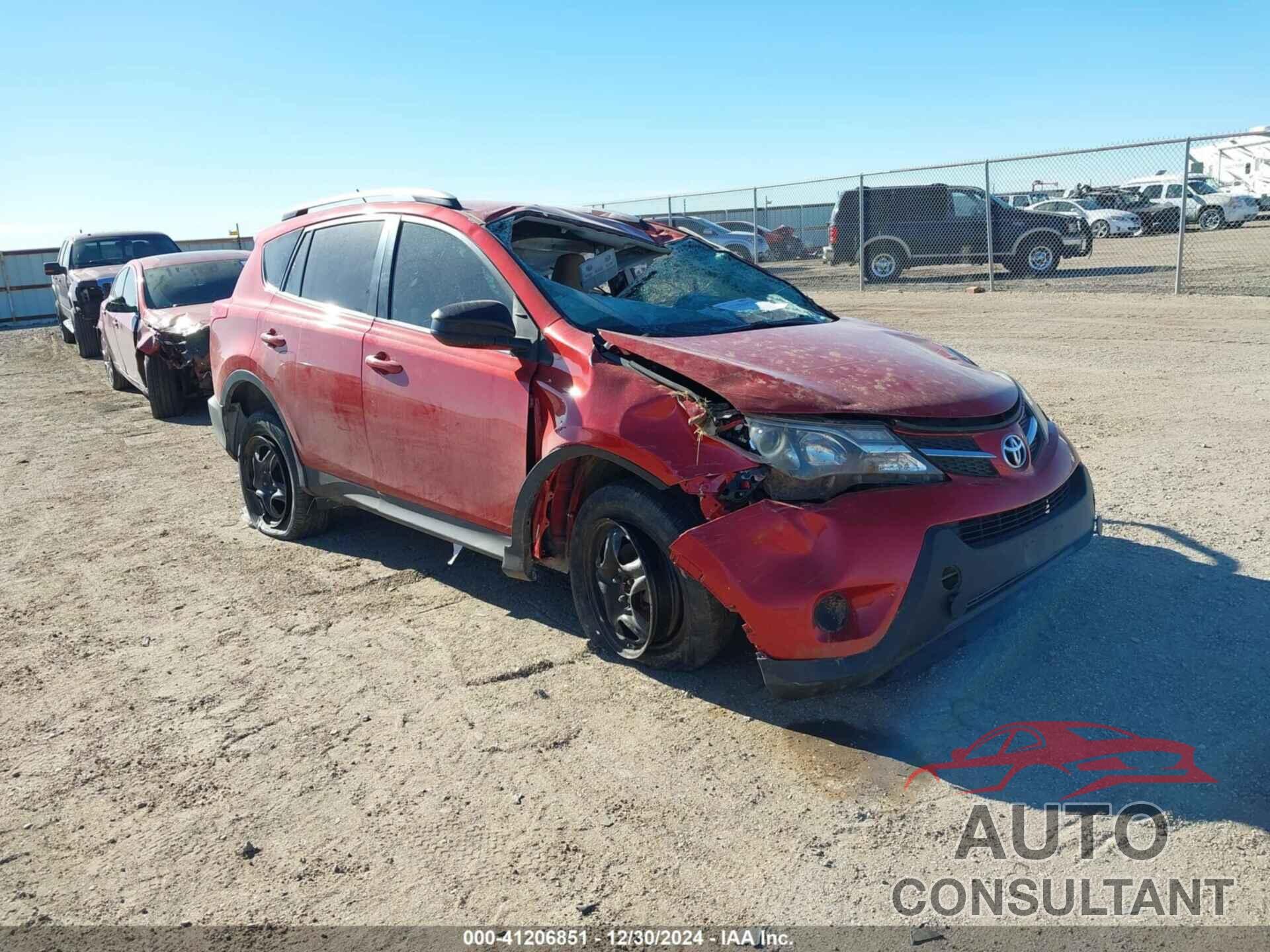 TOYOTA RAV4 2013 - 2T3ZFREV6DW055715