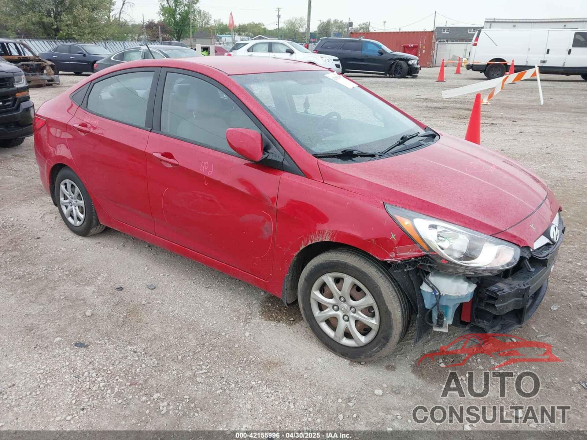 HYUNDAI ACCENT 2014 - KMHCT4AE2EU768368