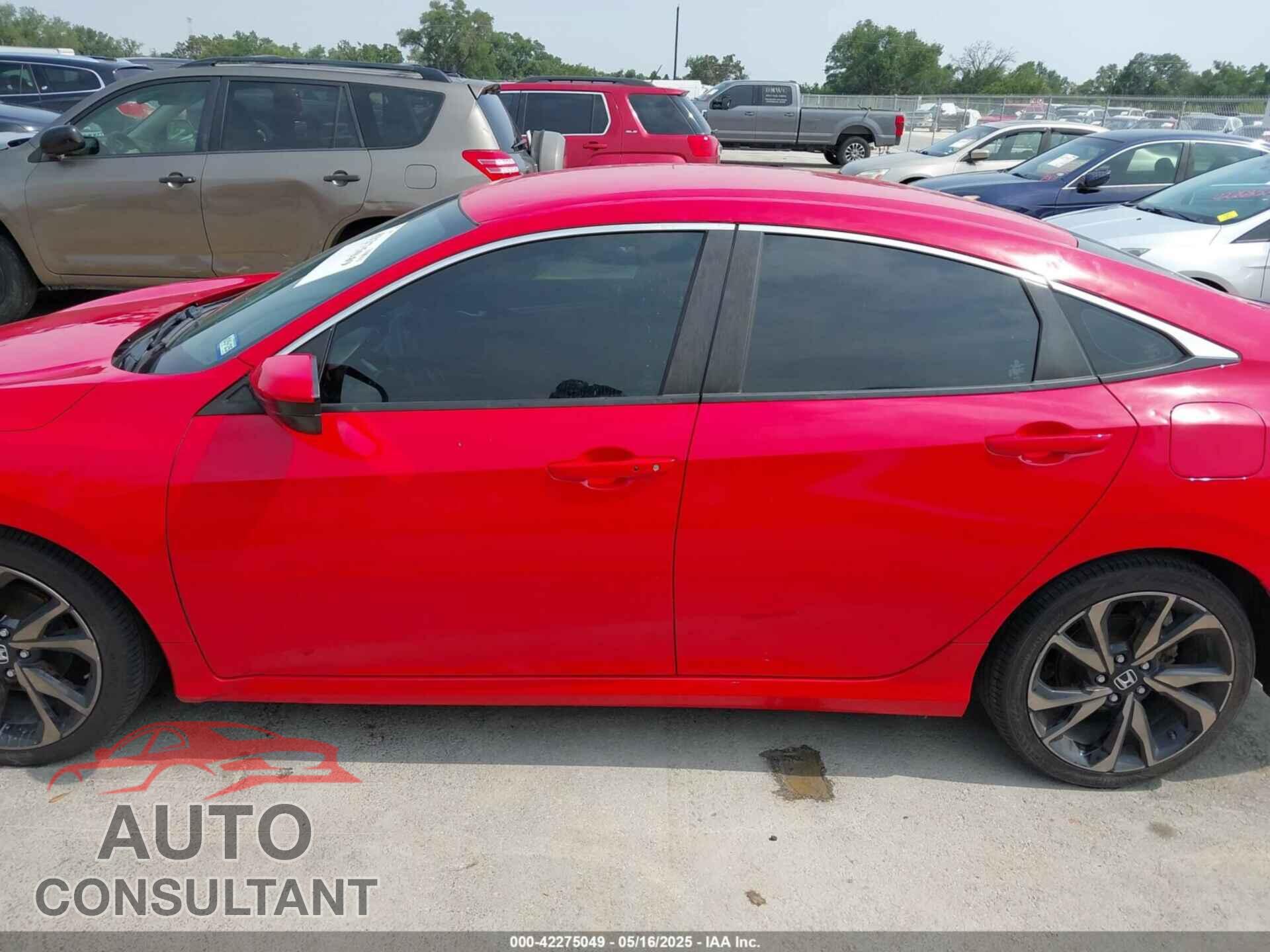 HONDA CIVIC 2021 - 2HGFC2F89MH516953