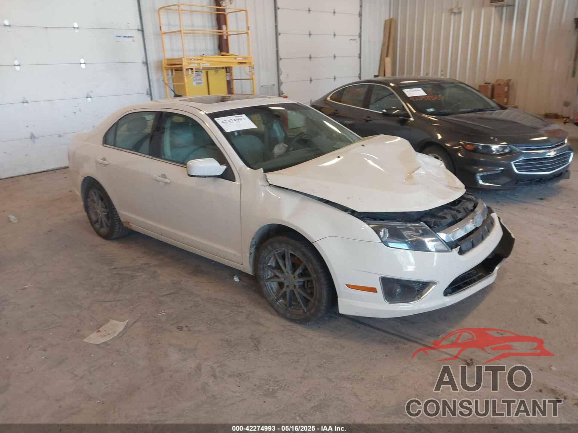FORD FUSION 2012 - 3FAHP0JA8CR256564