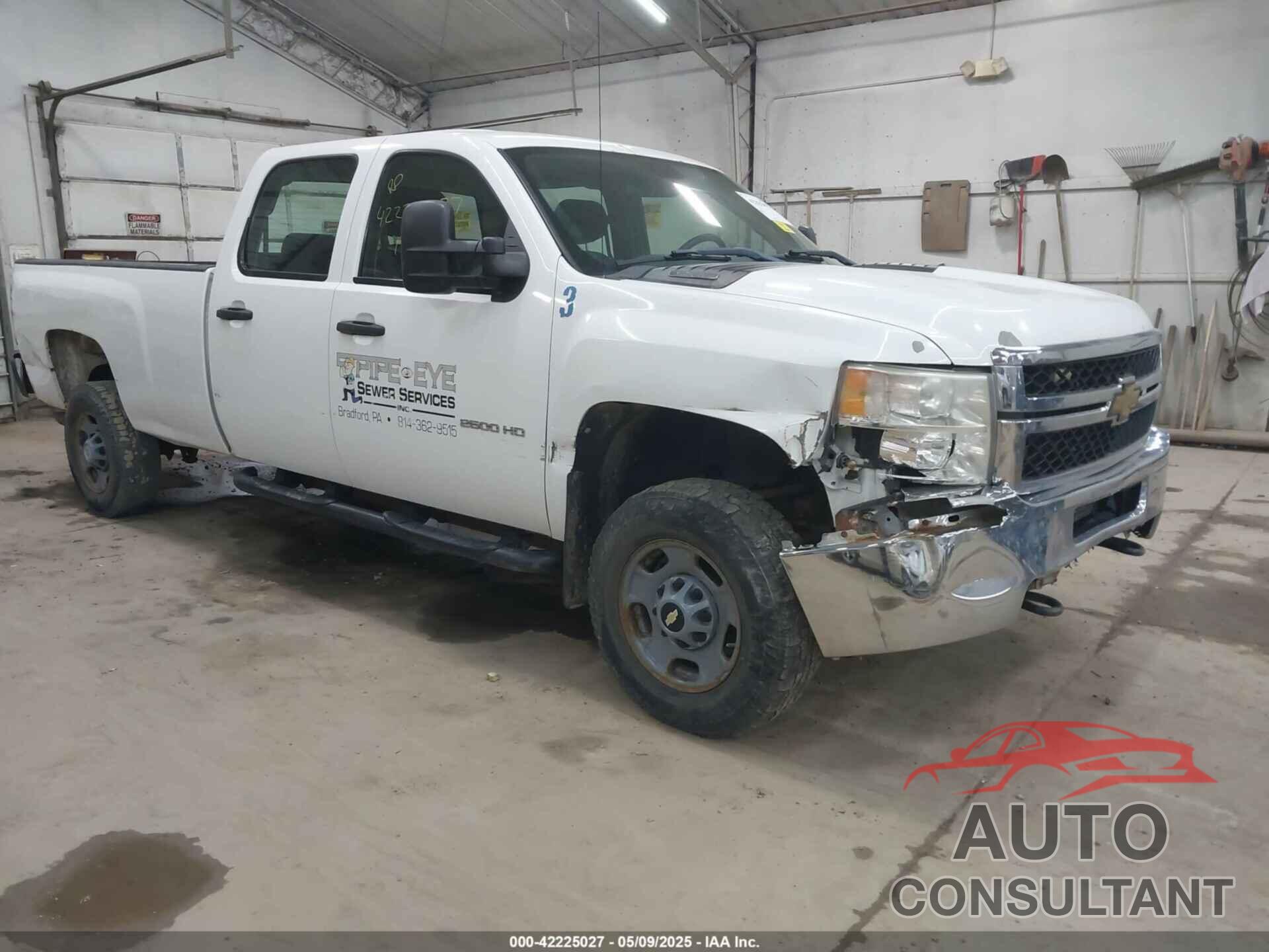 CHEVROLET SILVERADO 2500HD 2011 - 1GC1KVCG5BF206855