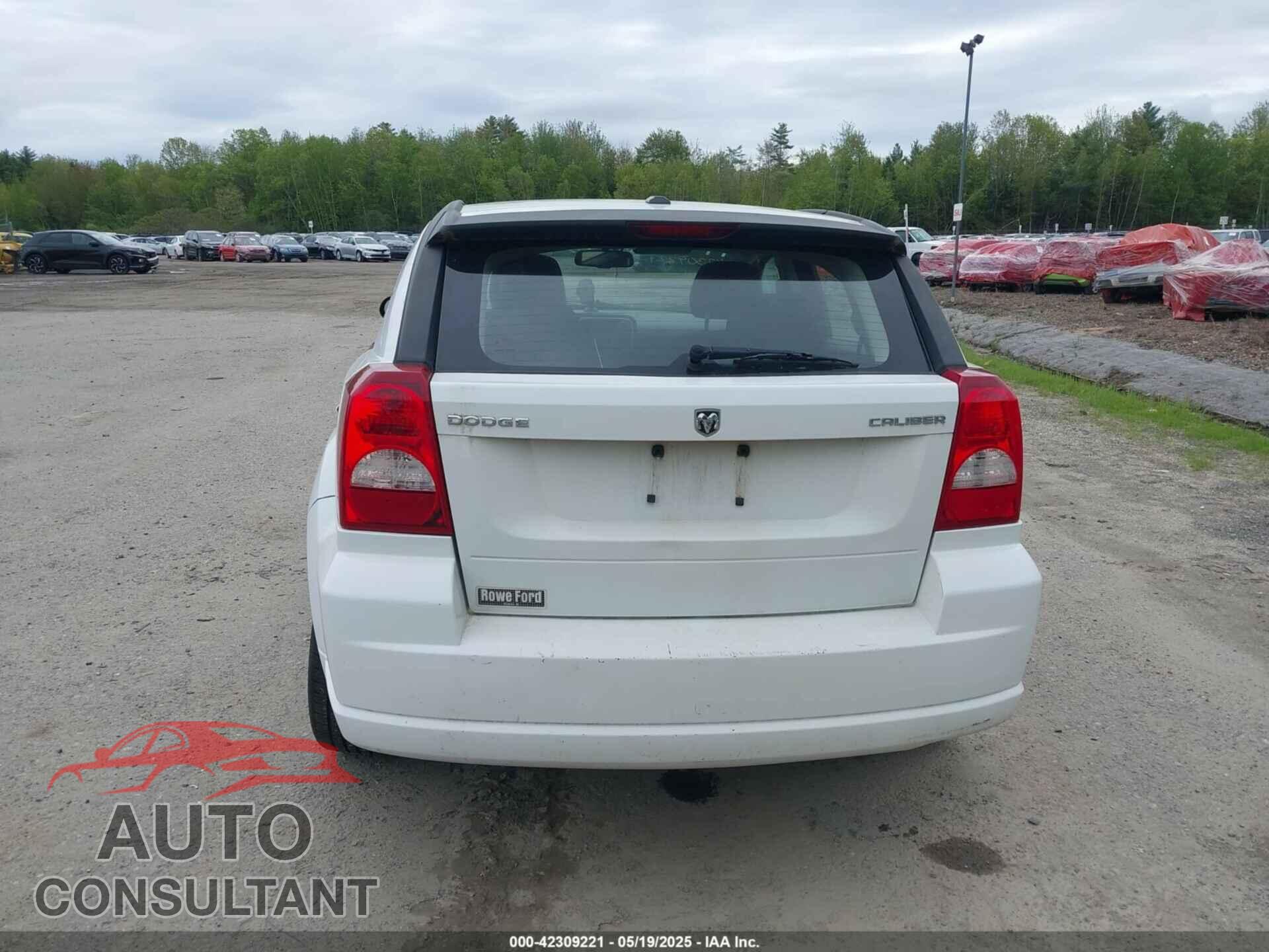 DODGE CALIBER 2011 - 1B3CB5HA5BD186441