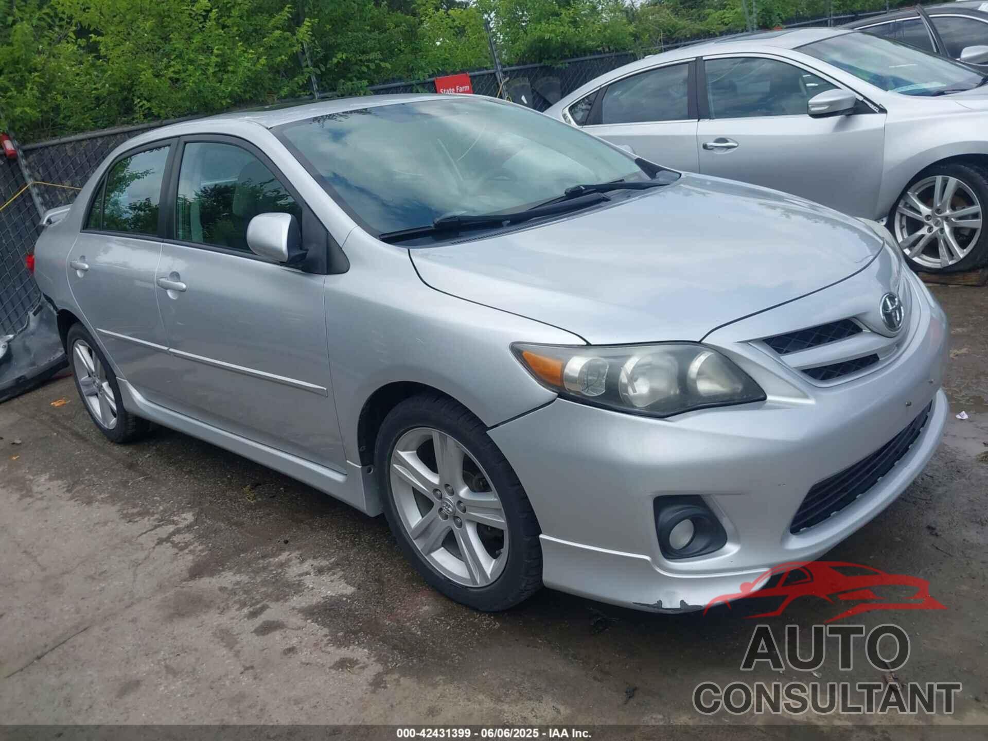 TOYOTA COROLLA 2013 - 5YFBU4EE3DP204621