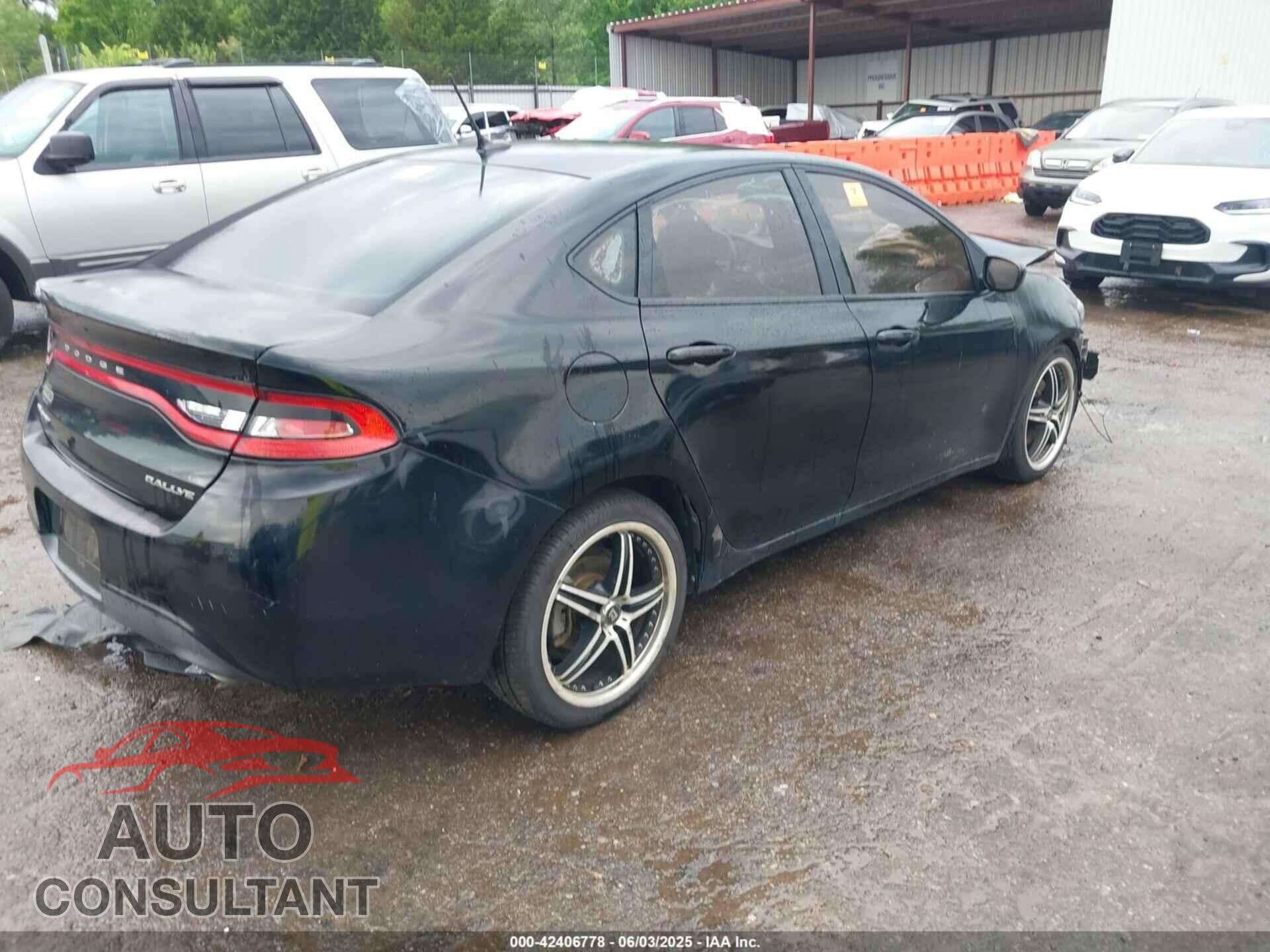 DODGE DART 2013 - 1C3CDFBA9DD105682