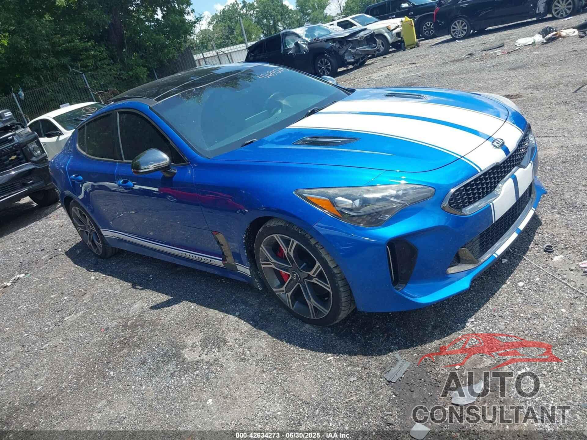 KIA STINGER 2018 - KNAE45LCXJ6028736