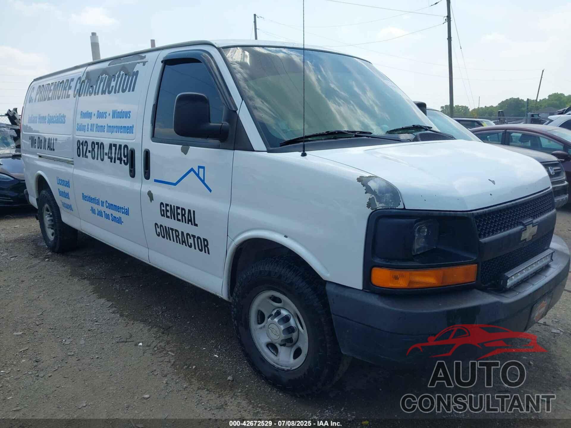 CHEVROLET EXPRESS 3500 2010 - 1GC2GUBG2A1158700