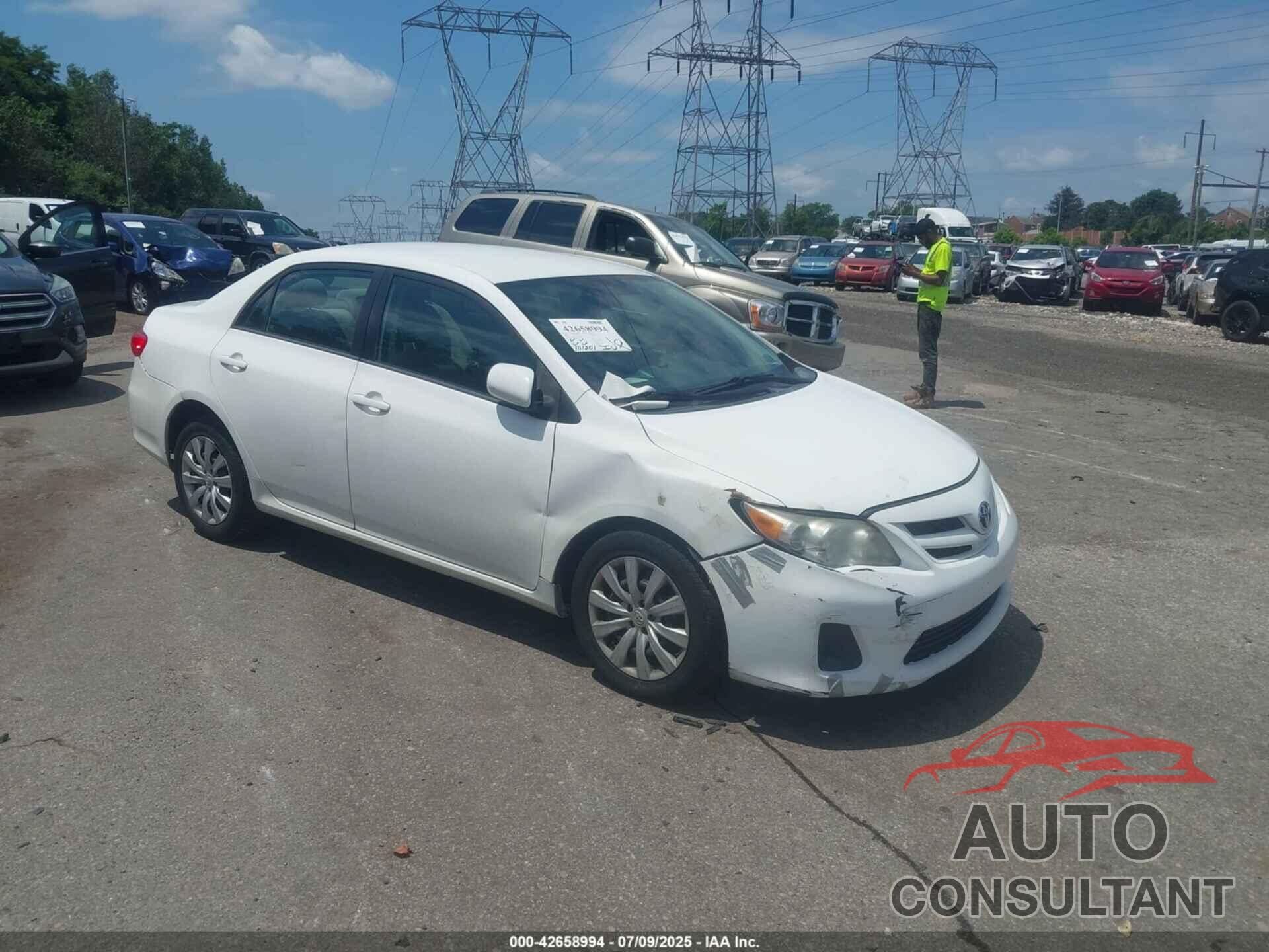 TOYOTA COROLLA 2012 - 2T1BU4EE5CC865467