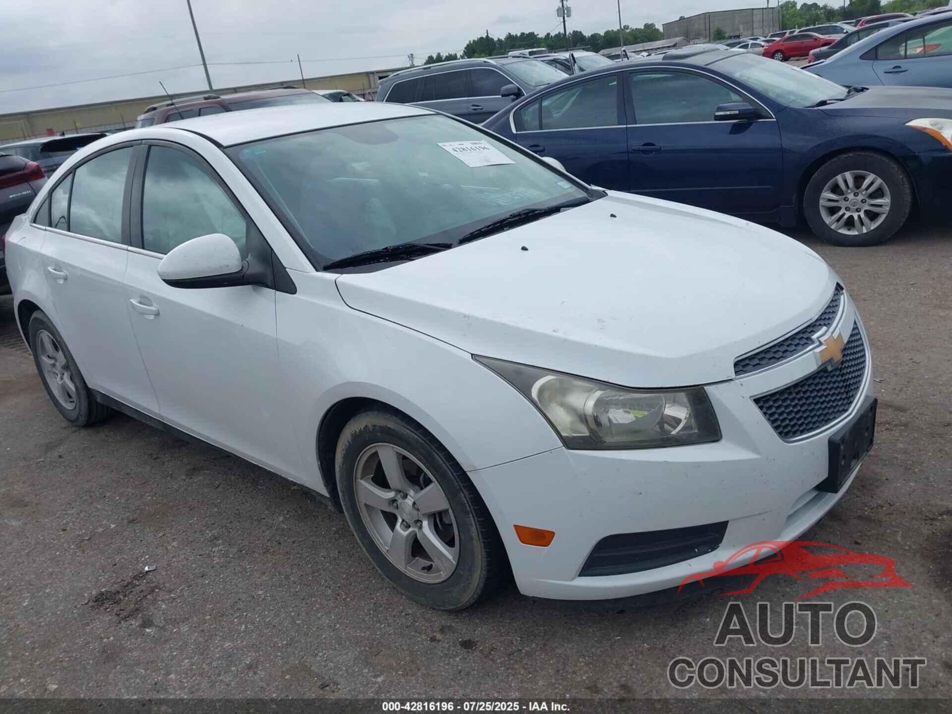 CHEVROLET CRUZE 2012 - 1G1PE5SC8C7357659