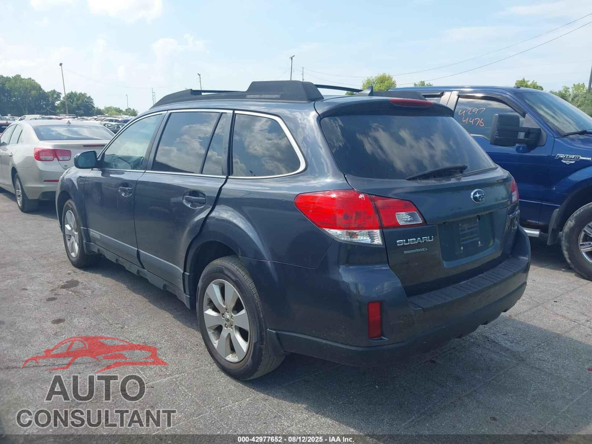 SUBARU OUTBACK 2012 - 4S4BRCKCXC3251663