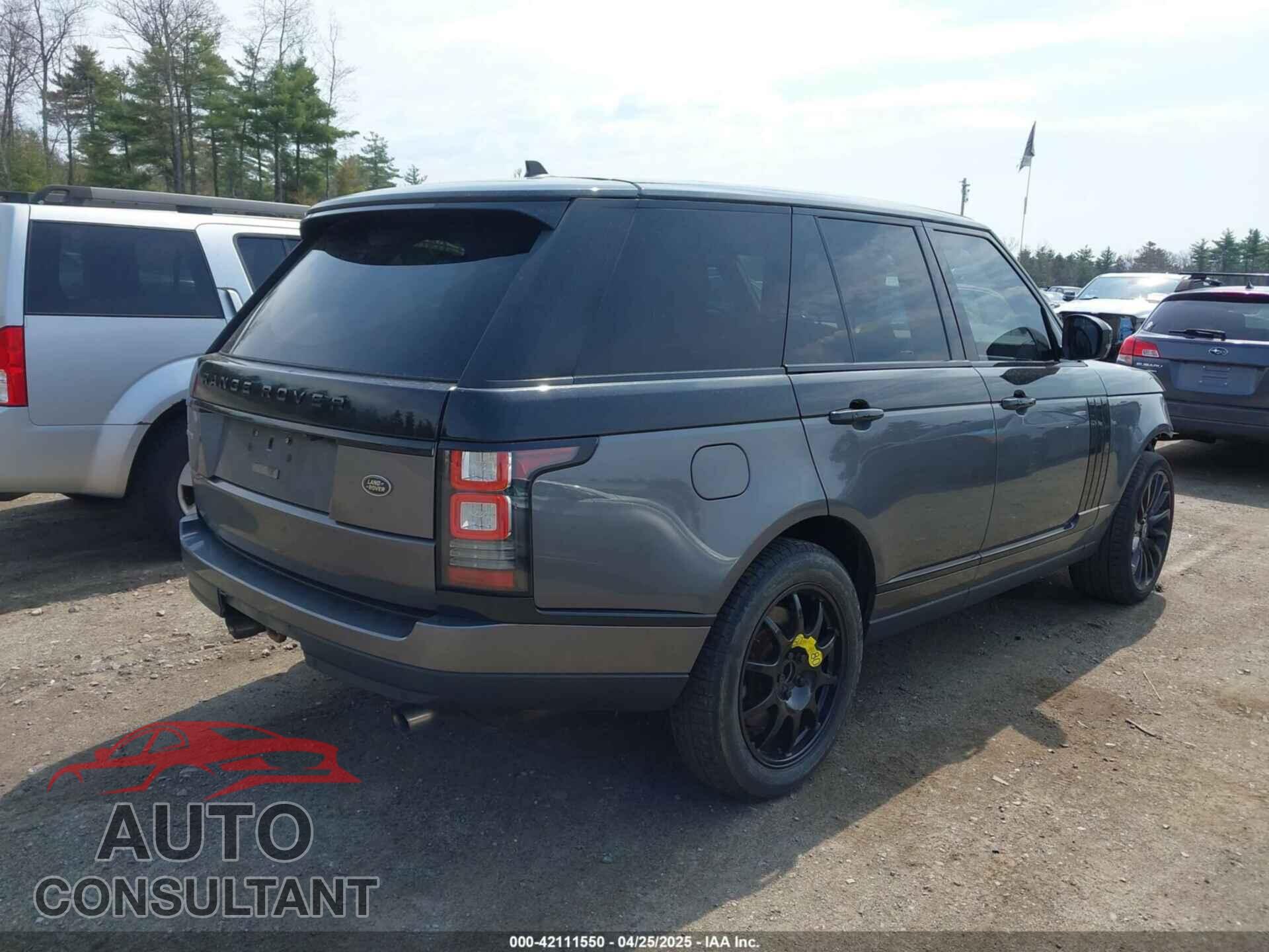 LAND ROVER RANGE ROVER 2016 - SALGS2EF4GA262344