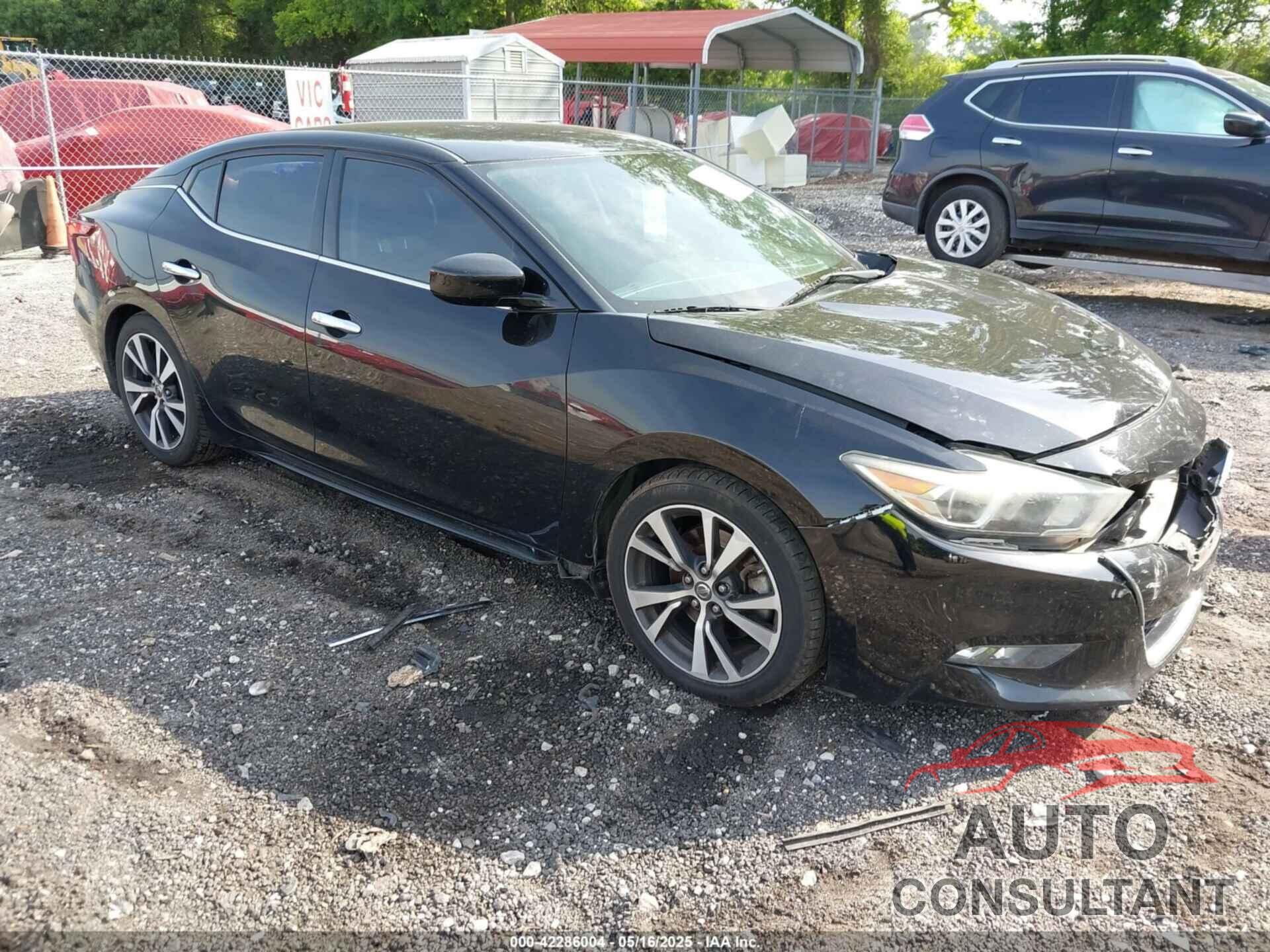 NISSAN MAXIMA 2017 - 1N4AA6APXHC387365