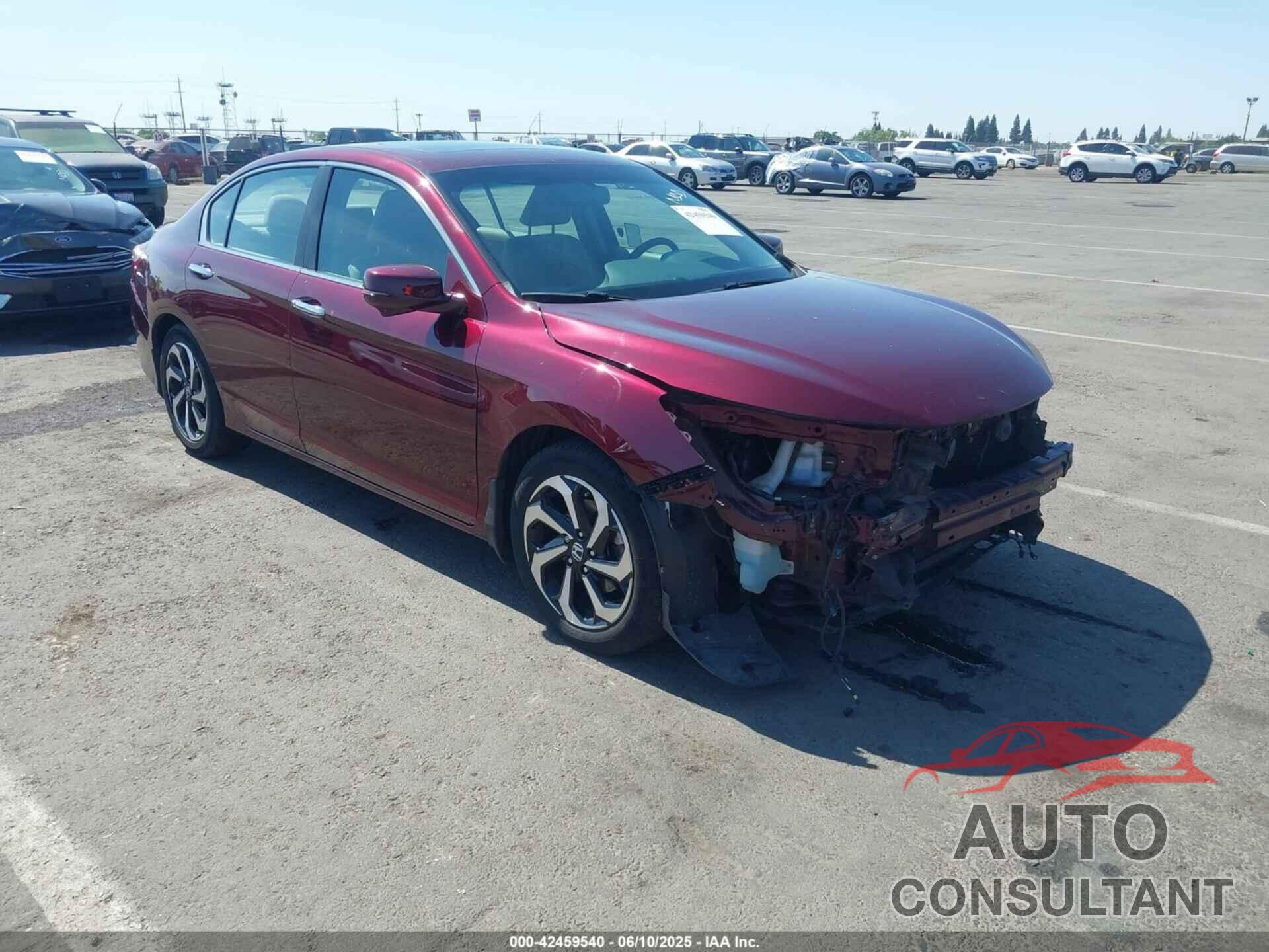 HONDA ACCORD 2016 - 1HGCR2F82GA083268