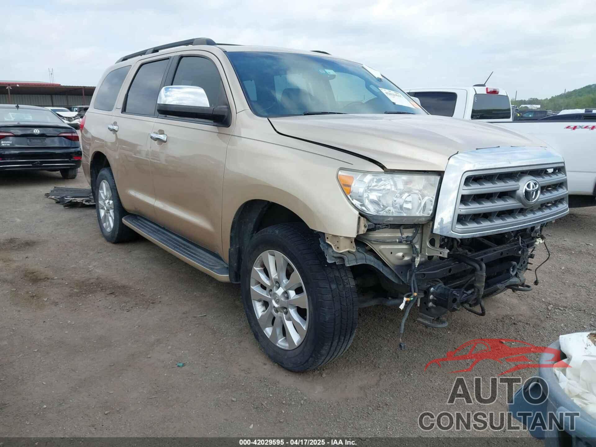 TOYOTA SEQUOIA 2011 - 5TDDW5G18BS042816