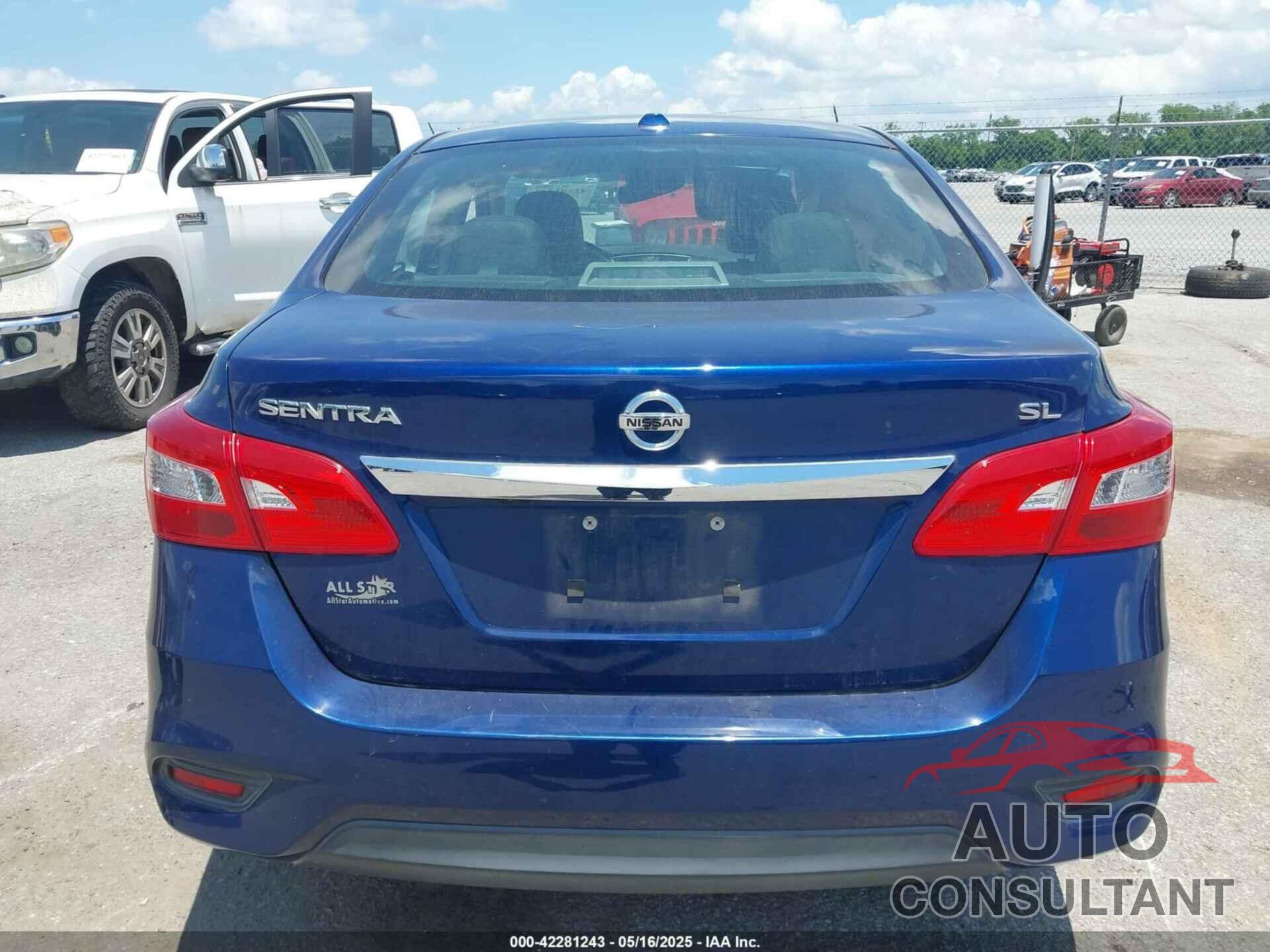 NISSAN SENTRA 2016 - 3N1AB7AP4GY333808