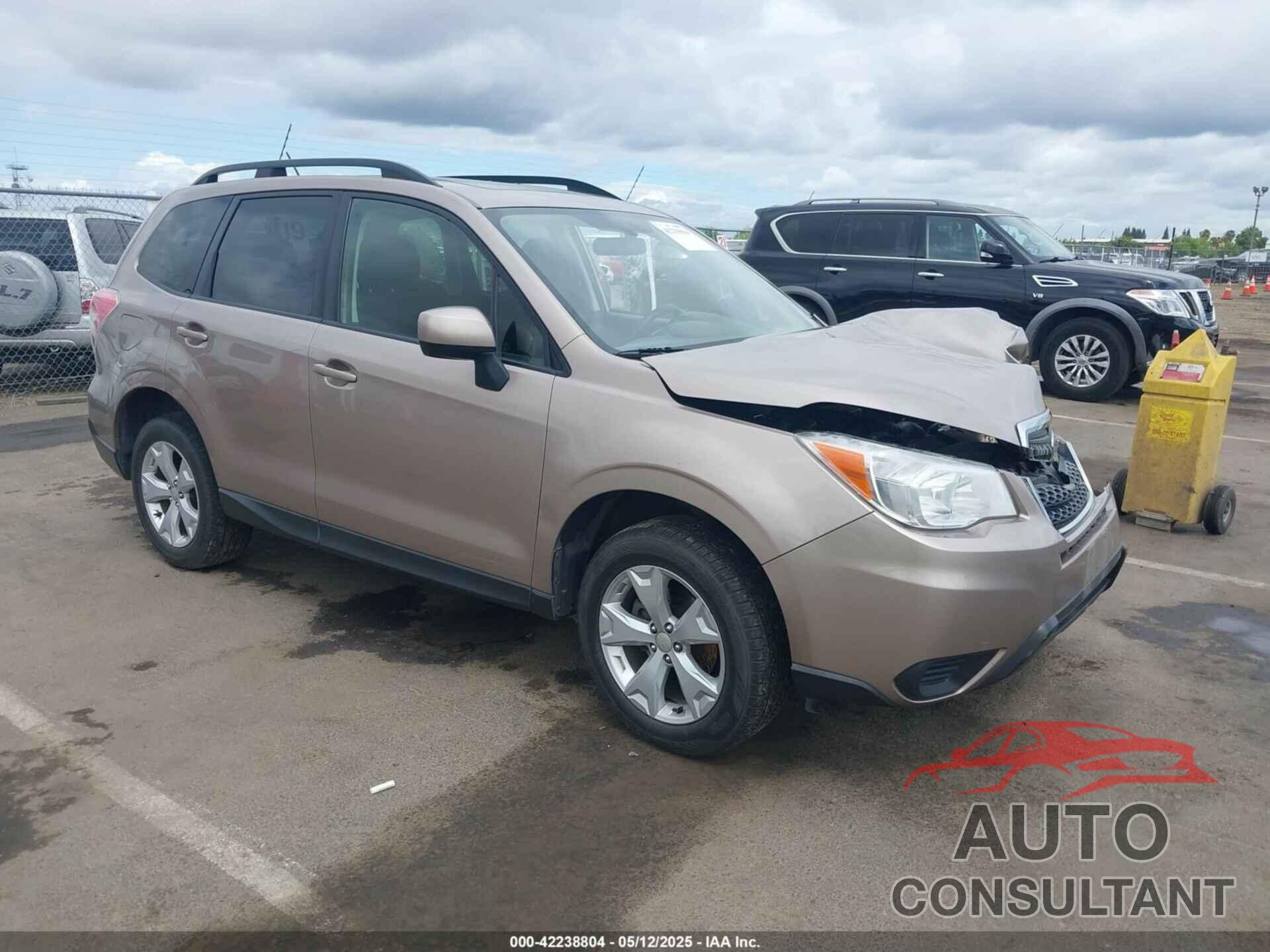 SUBARU FORESTER 2014 - JF2SJAEC5EH543465