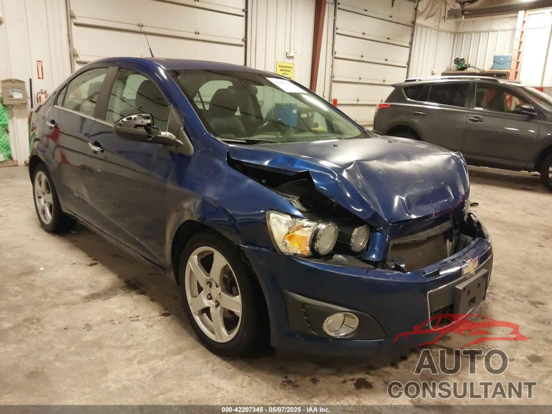 CHEVROLET SONIC 2012 - 1G1JE5SB4C4214450