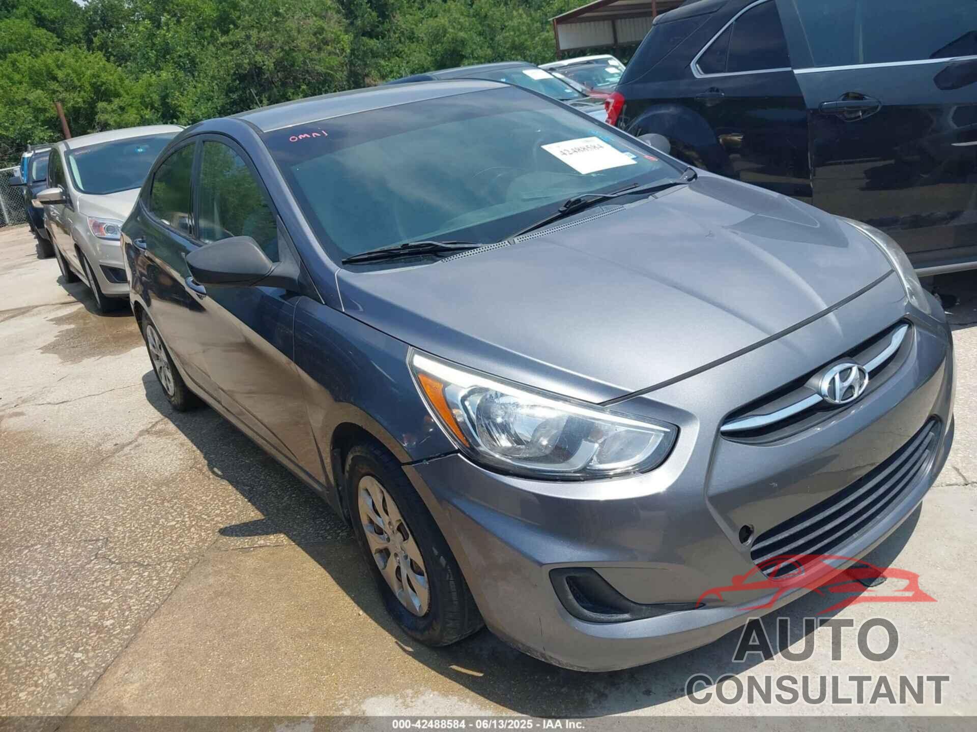 HYUNDAI ACCENT 2017 - KMHCT4AE9HU206195