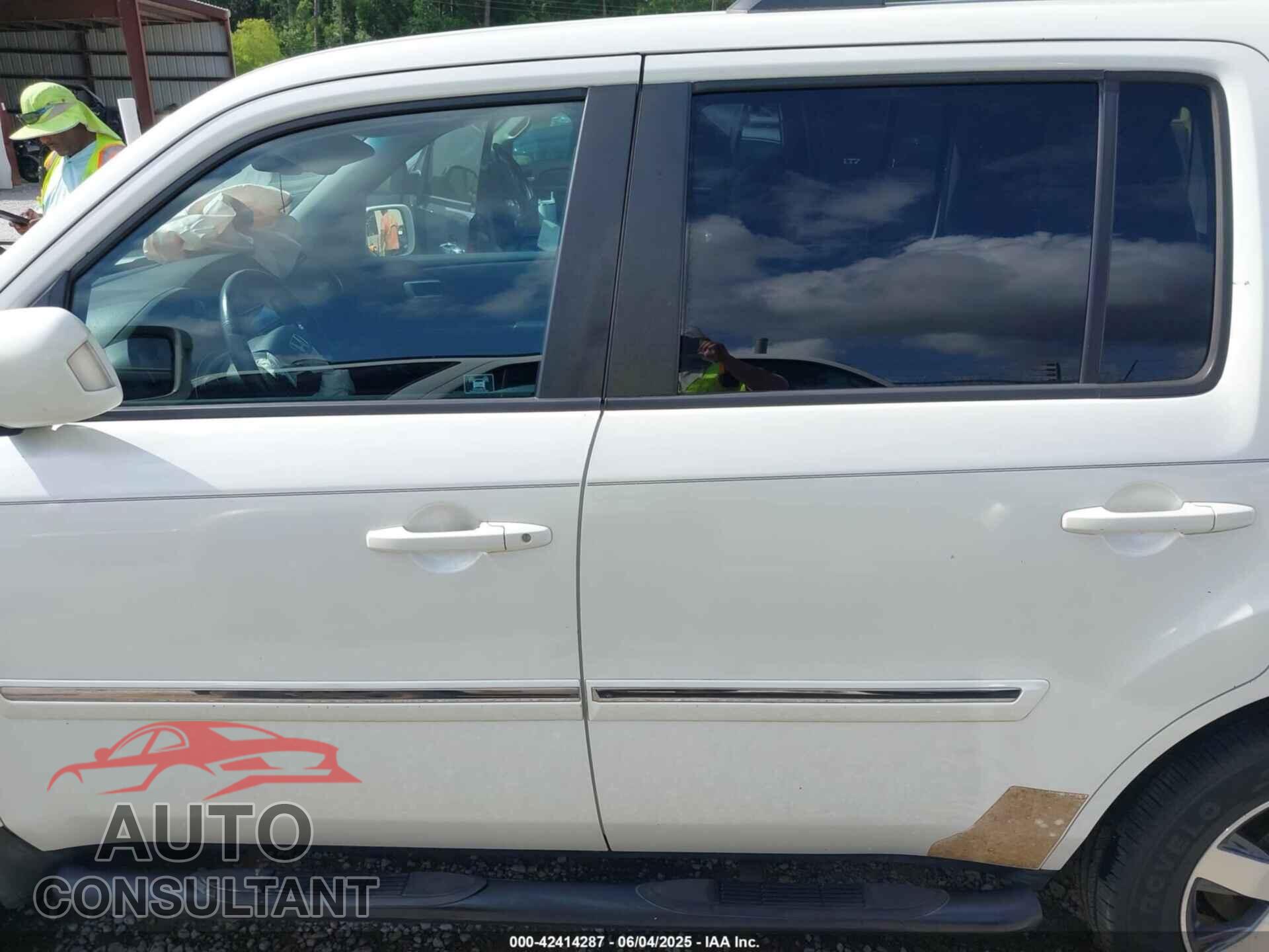 HONDA PILOT 2012 - 5FNYF3H97CB032603