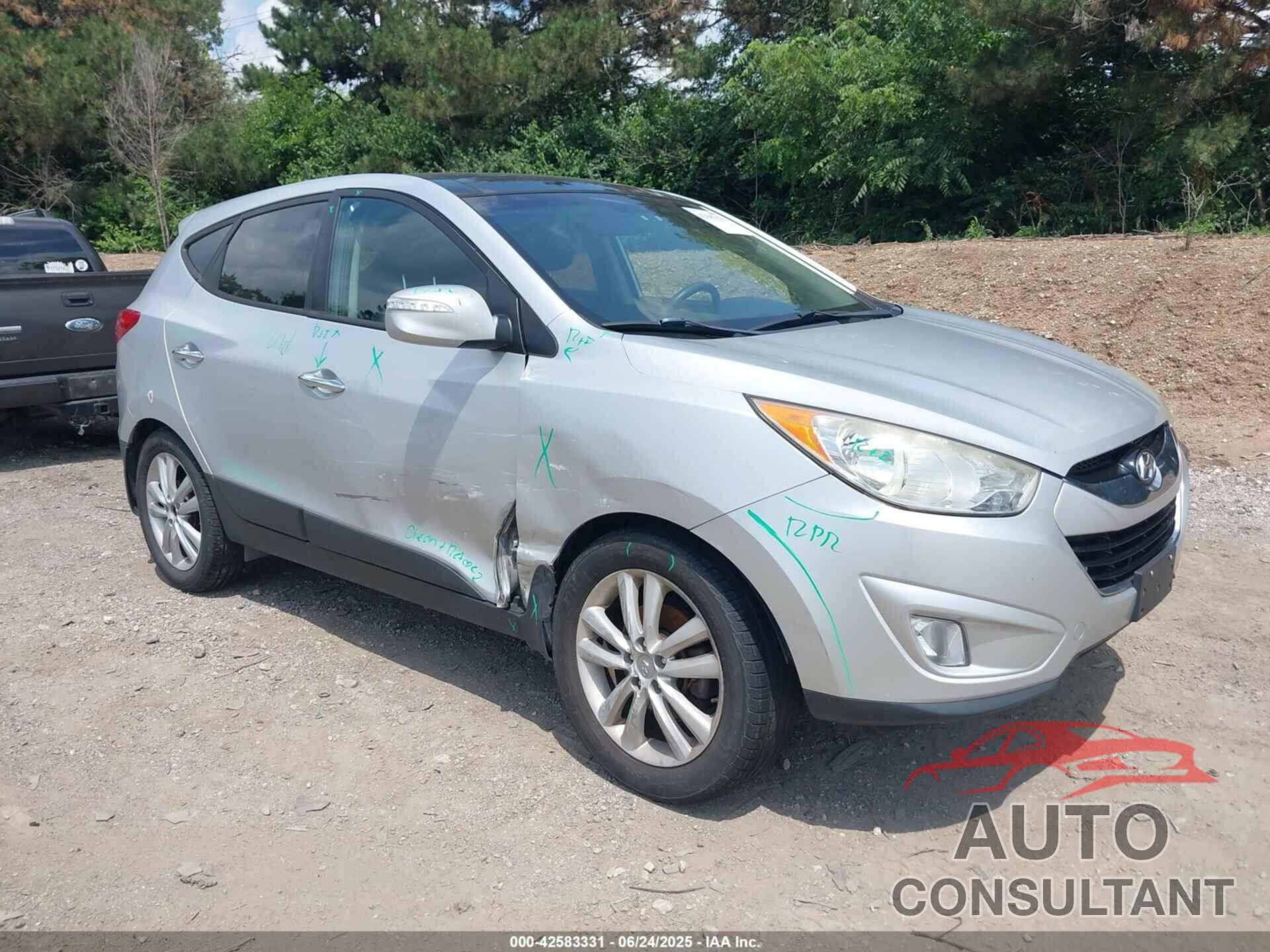 HYUNDAI TUCSON 2013 - KM8JUCAC8DU598254