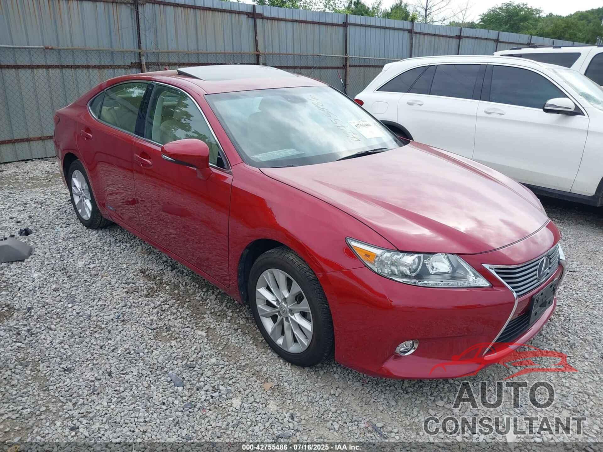 LEXUS ES 2014 - JTHBW1GG3E2044293
