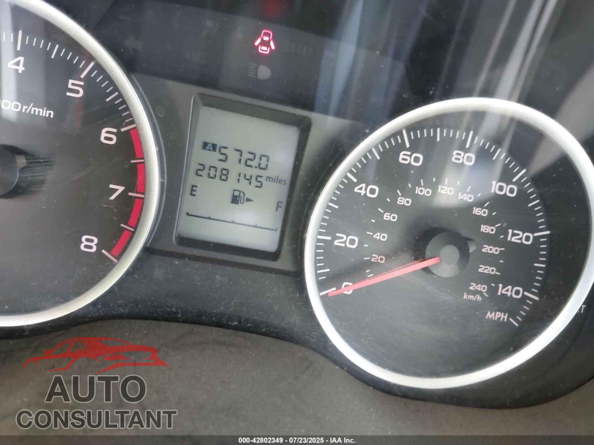 SUBARU FORESTER 2014 - JF2SJAEC0EH498953
