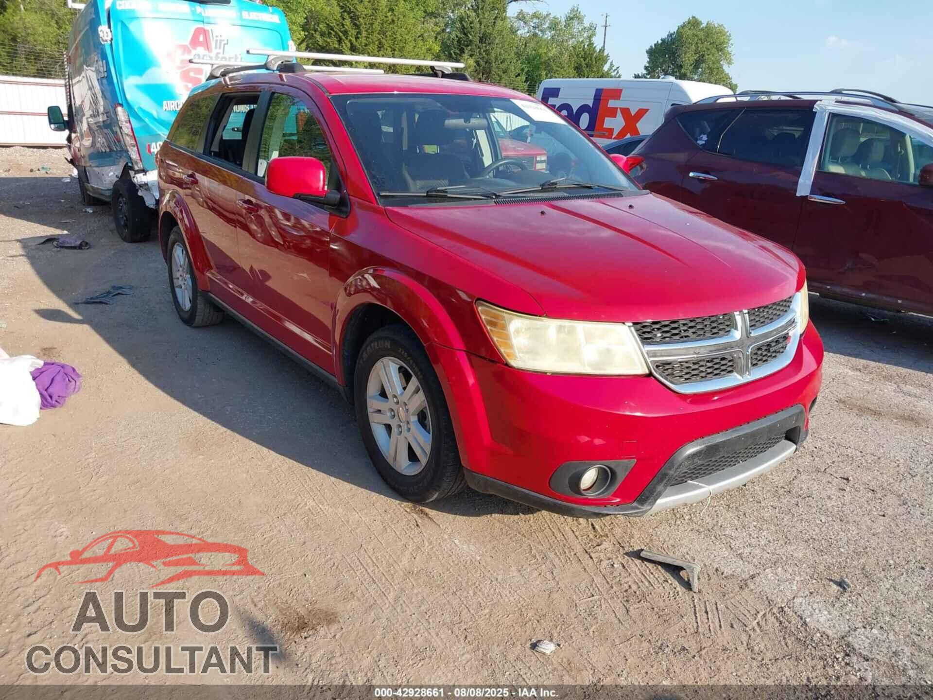 DODGE JOURNEY 2012 - 3C4PDCBB4CT342027