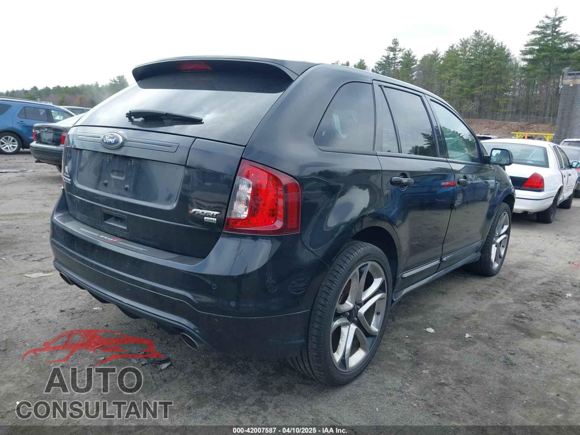 FORD EDGE 2013 - 2FMDK4AK5DBC68397